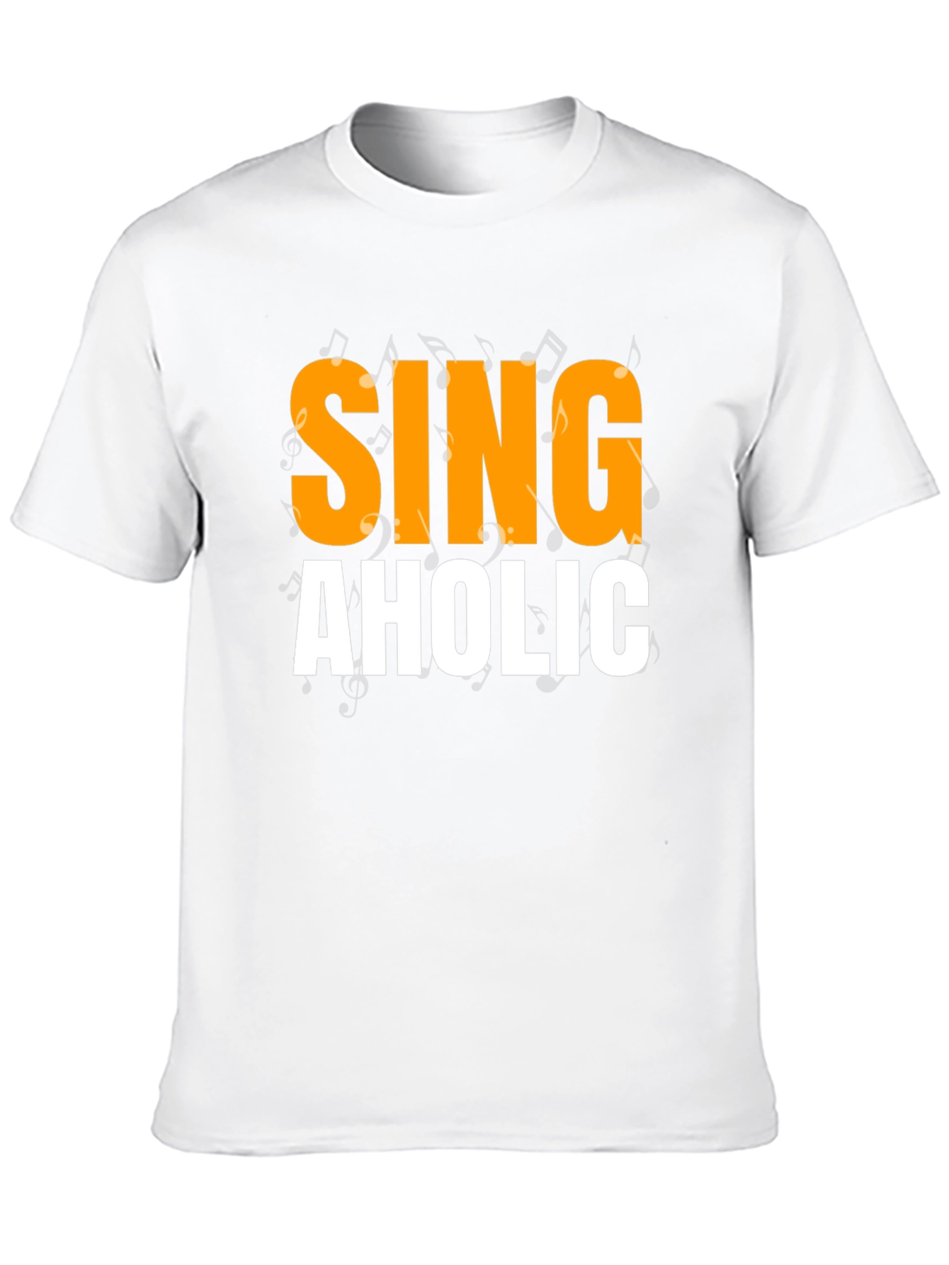 Singaholic Graphic Tee - Music Lover T-Shirt