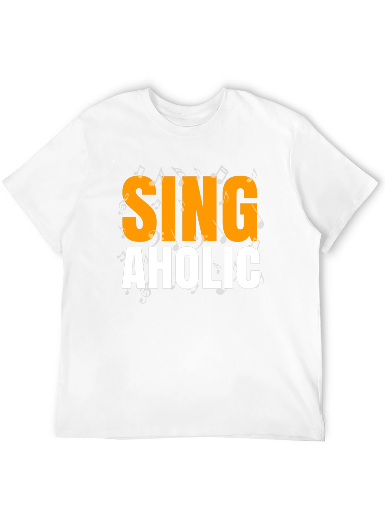 Singaholic Graphic Tee - Music Lover T-Shirt
