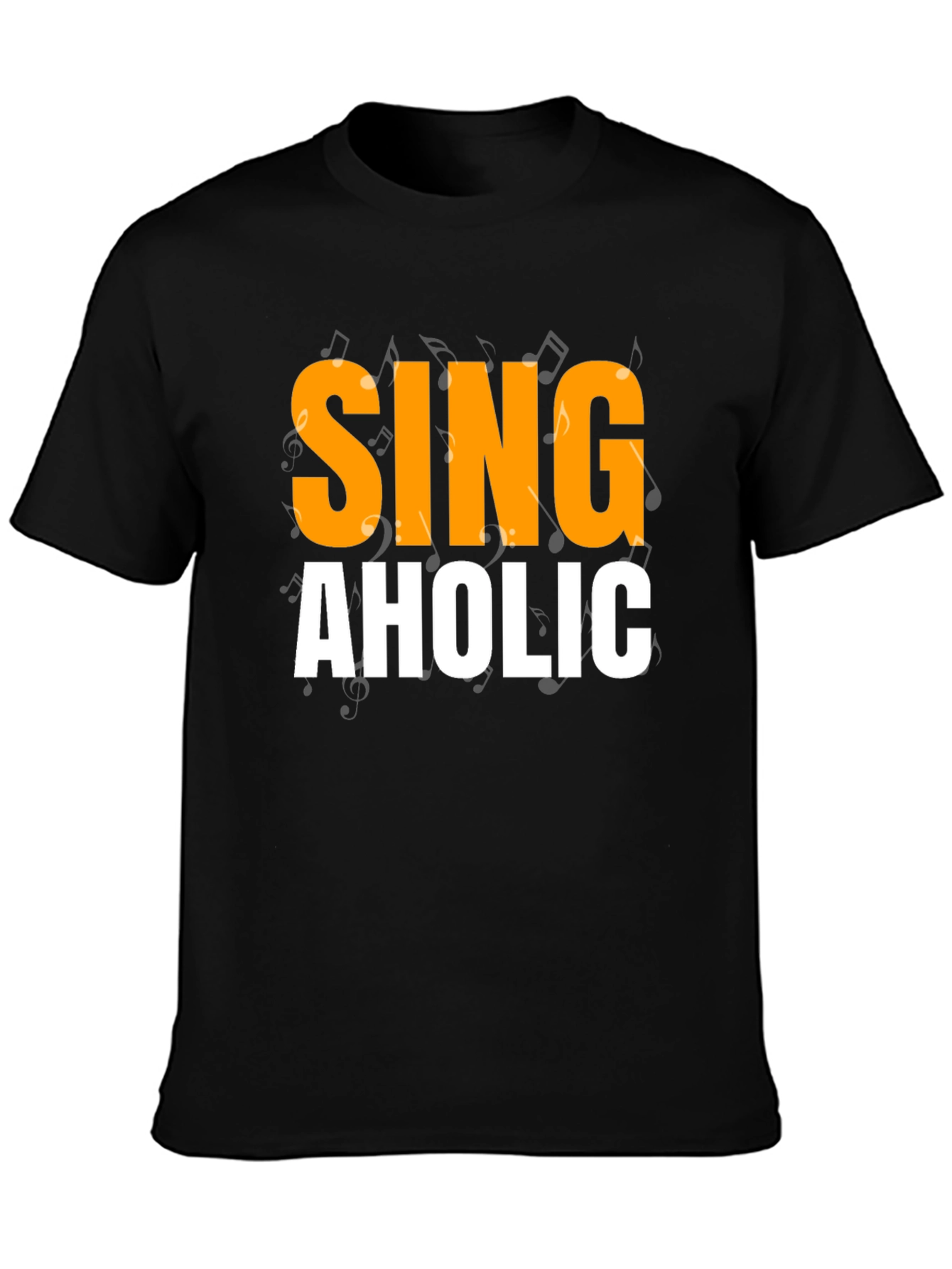 Singaholic Graphic Tee - Music Lover T-Shirt
