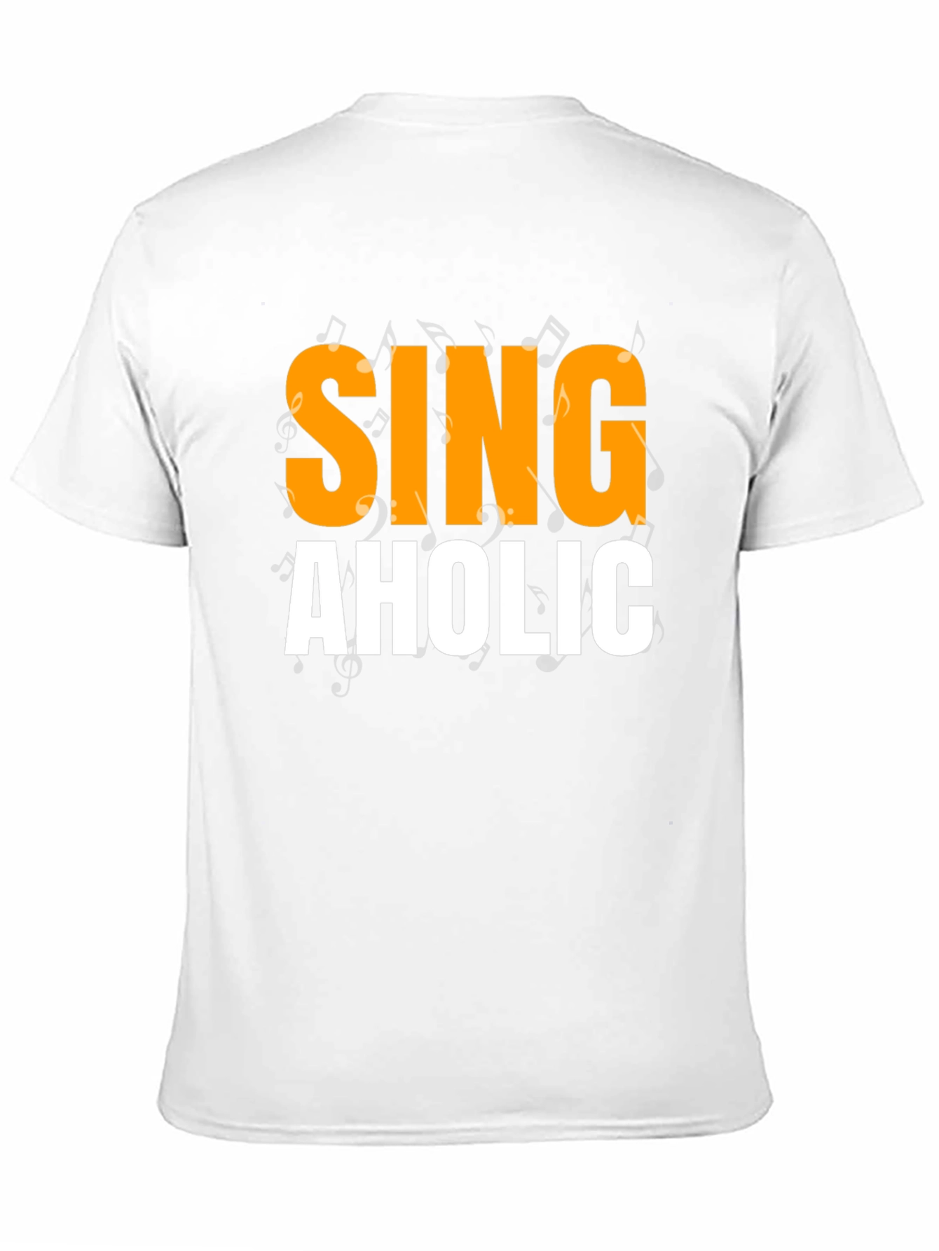 Singaholic Graphic Tee - Music Lover T-Shirt