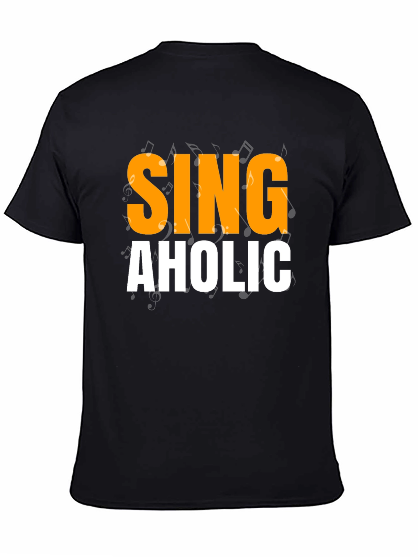 Singaholic Graphic Tee - Music Lover T-Shirt