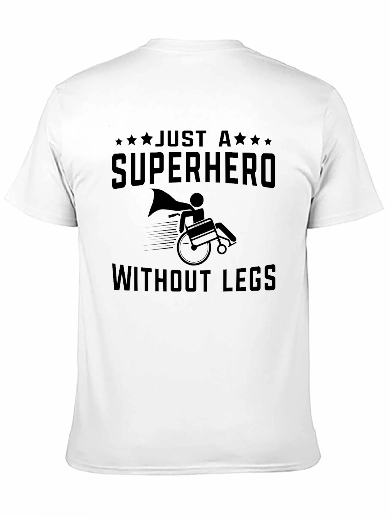 Superhero Without Legs Graphic T-Shirt