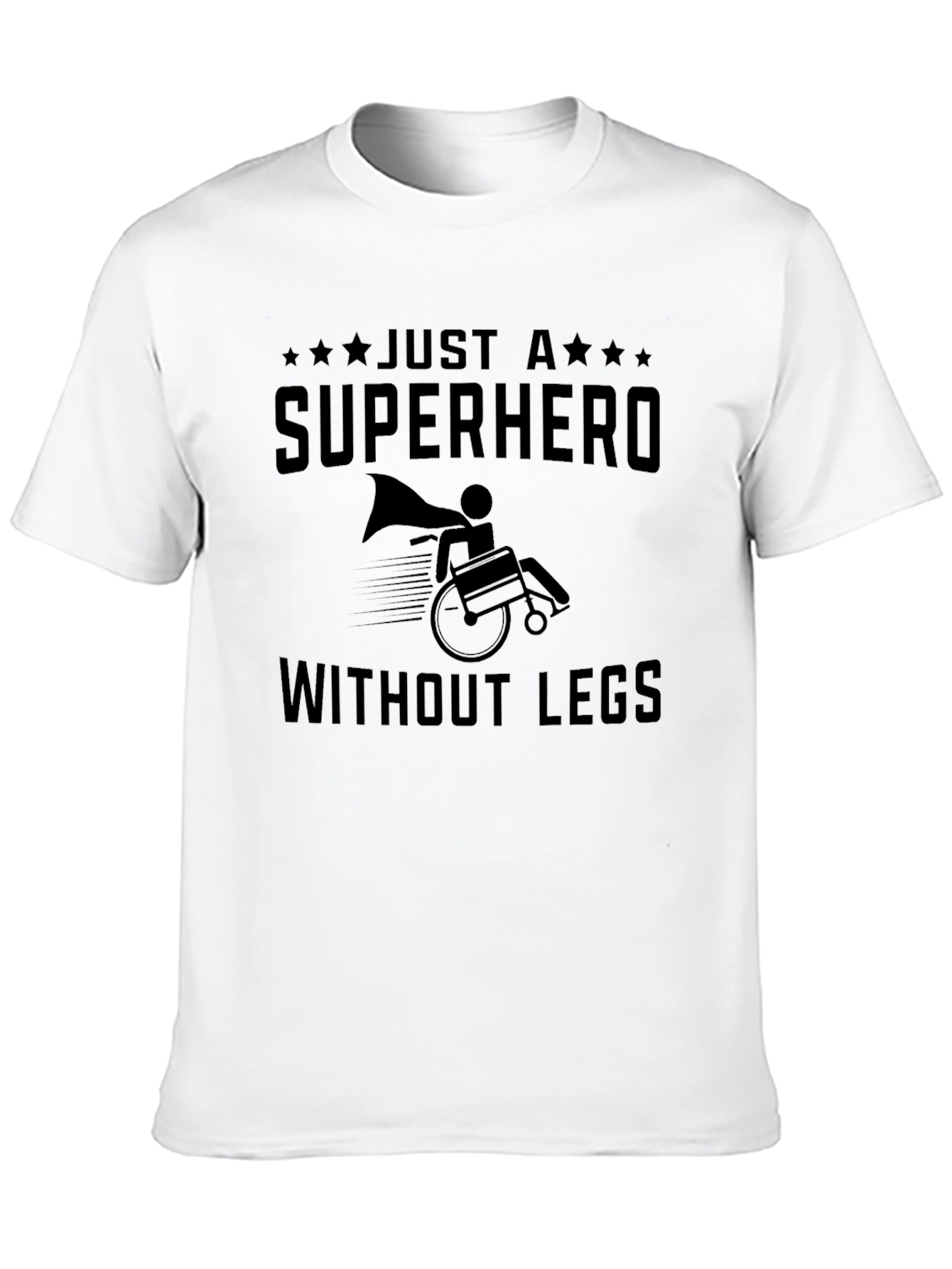Superhero Without Legs Graphic T-Shirt