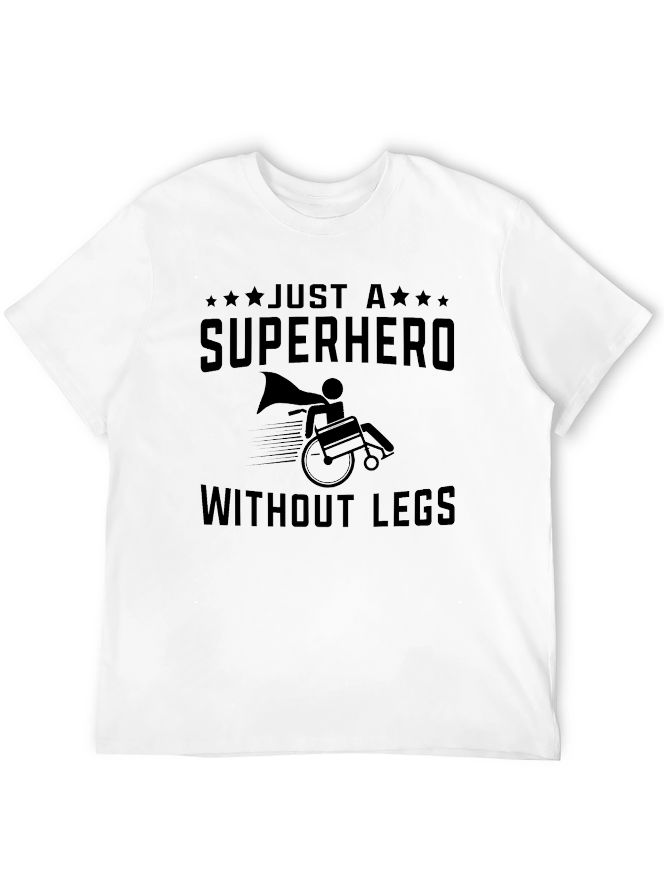 Superhero Without Legs Graphic T-Shirt
