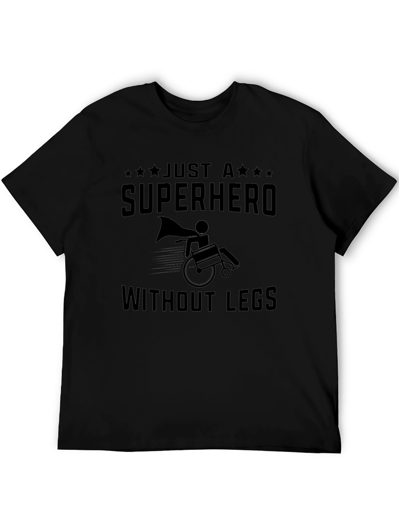 Superhero Without Legs Graphic T-Shirt