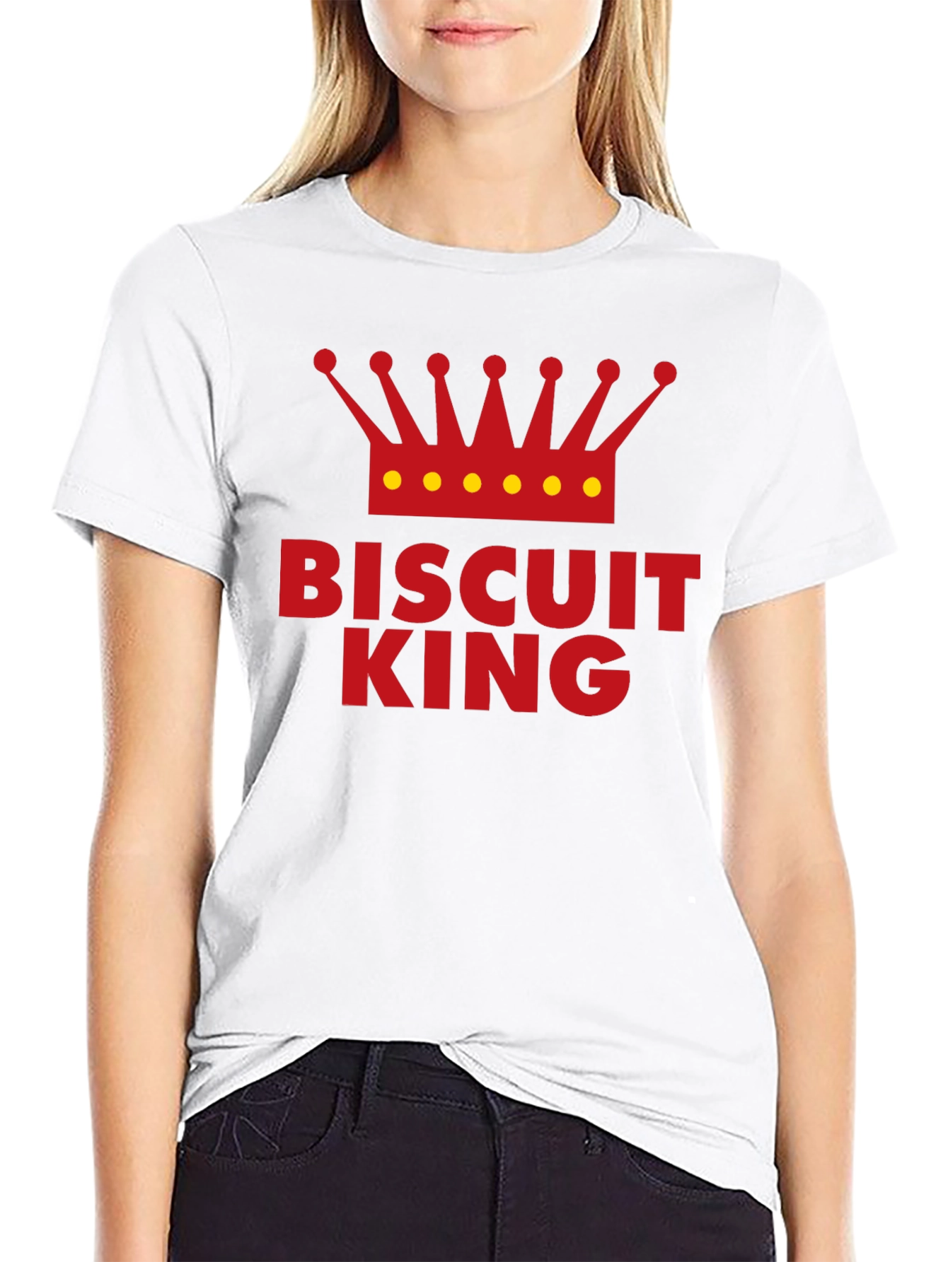 Biscuit King Graphic Tee - Black