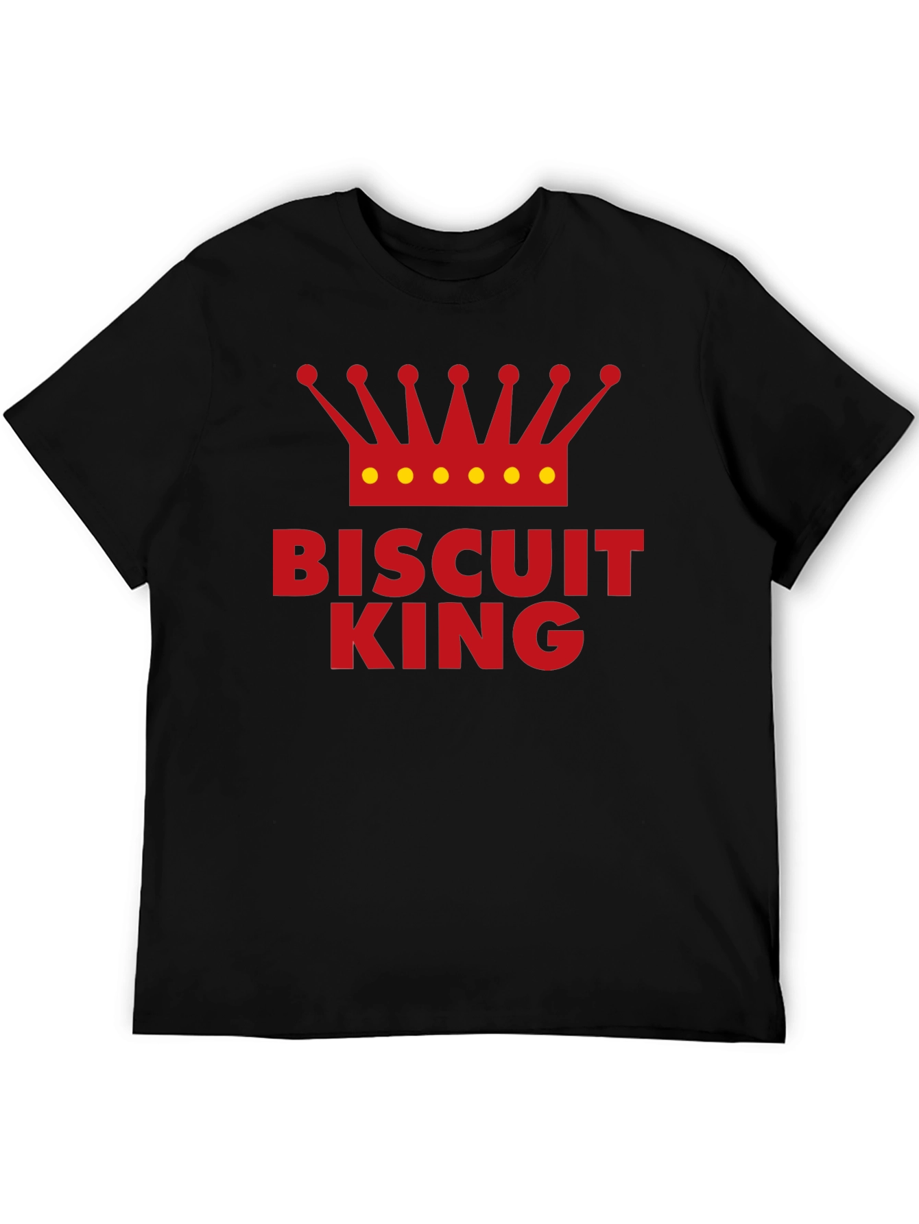 Biscuit King Graphic Tee - Black