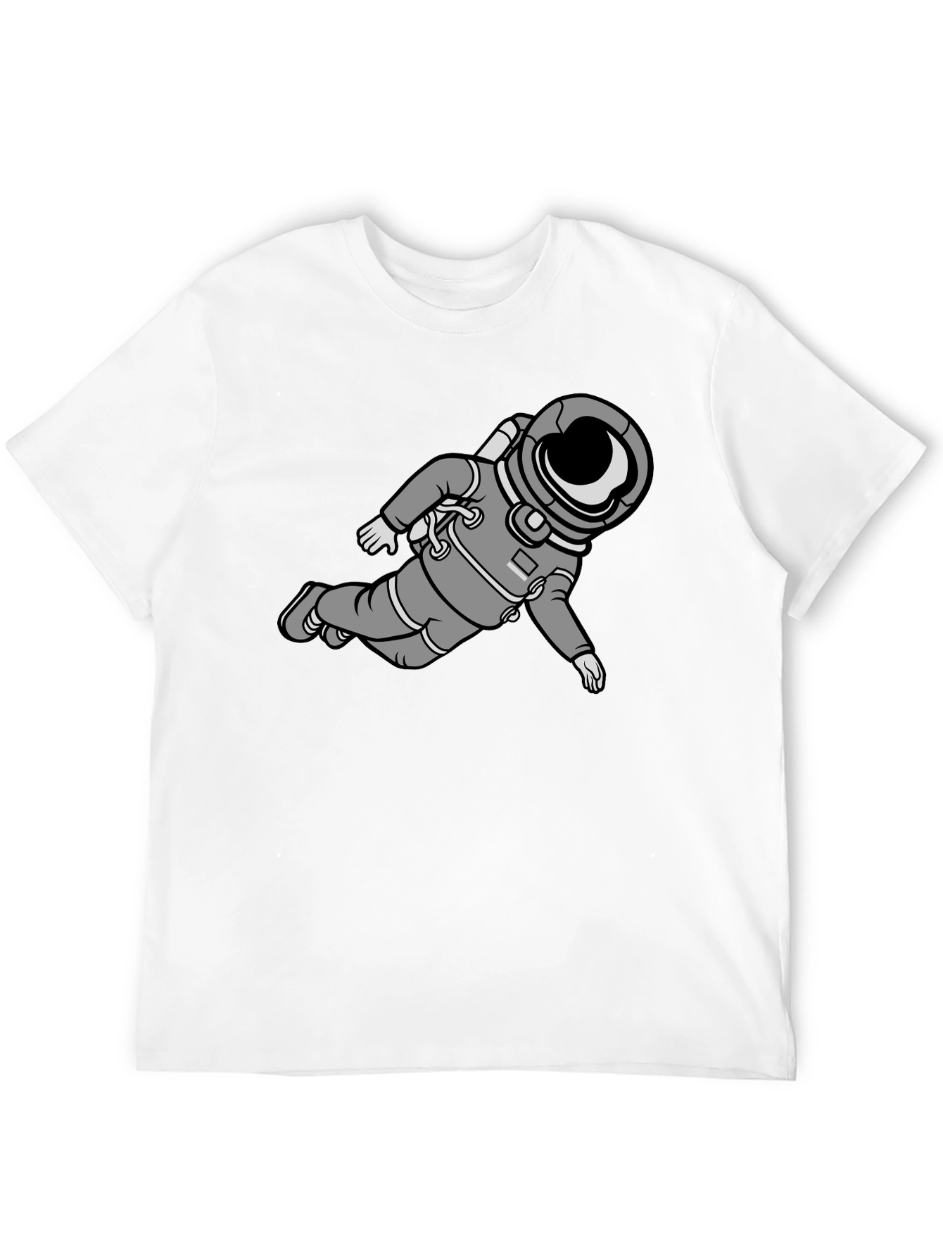 Astronaut Graphic Black T-Shirt