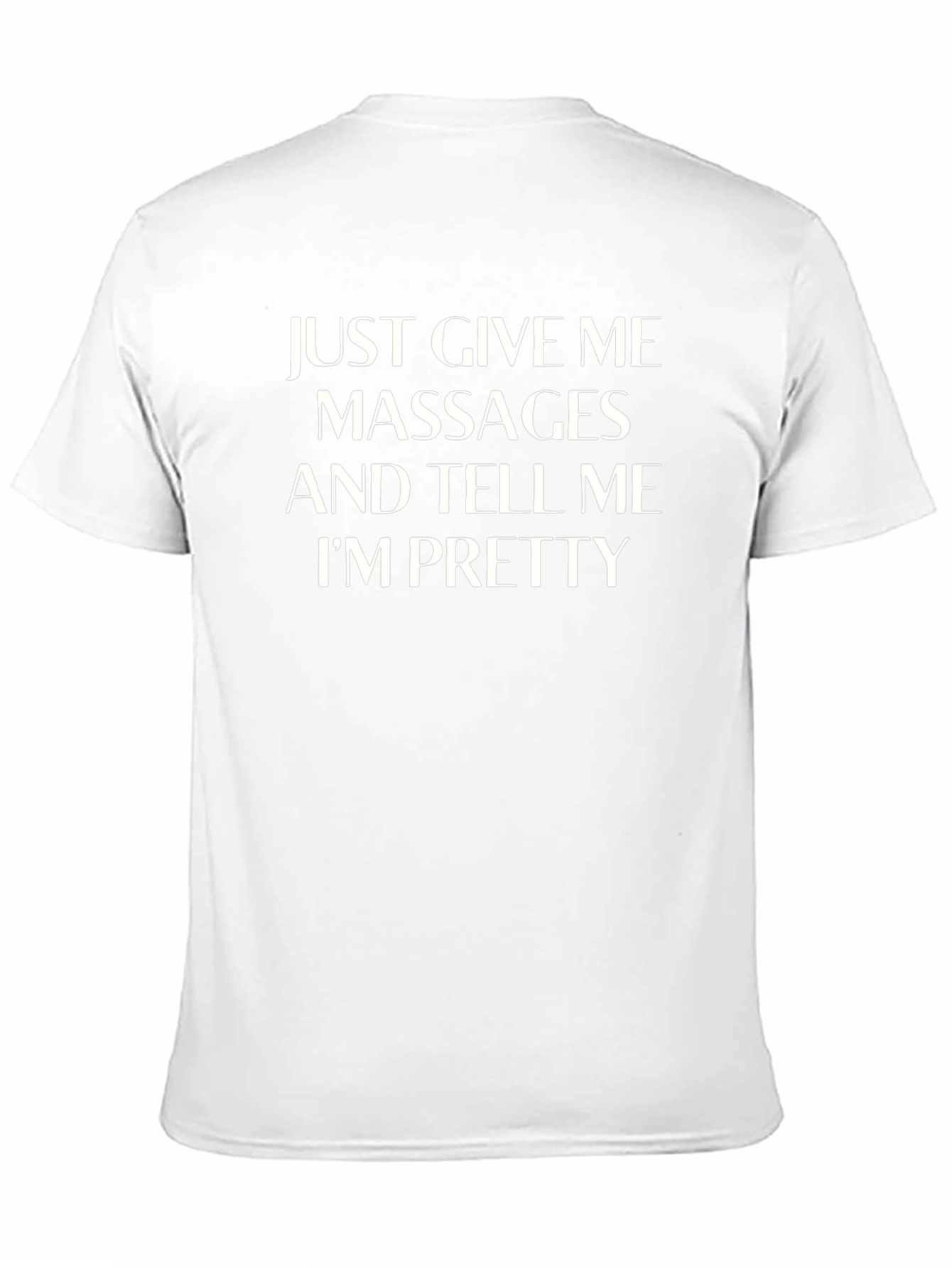 Massage & Pretty T-Shirt - Funny Graphic Tee