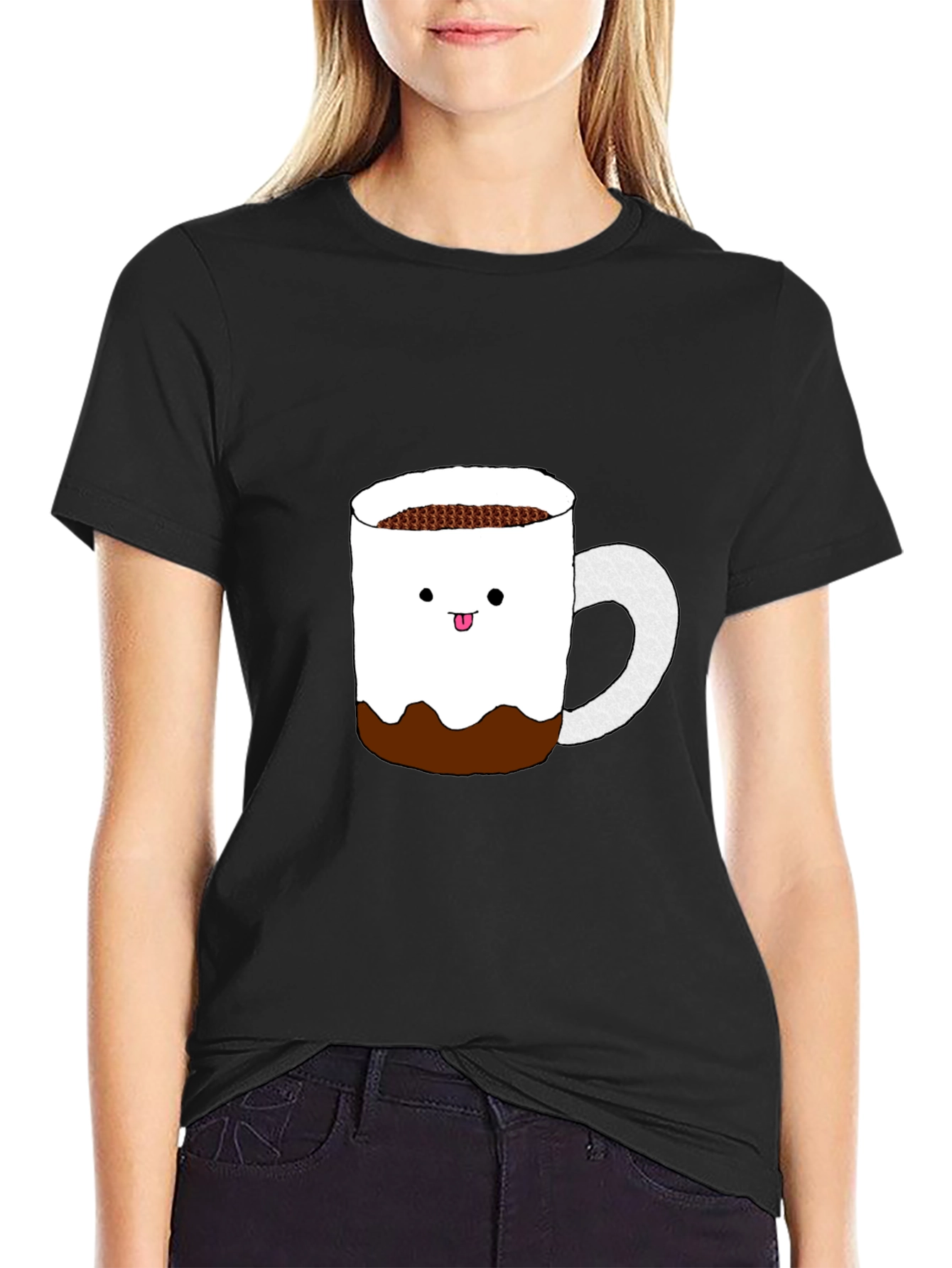 Cute Kawaii Cocoa Mug T-Shirt