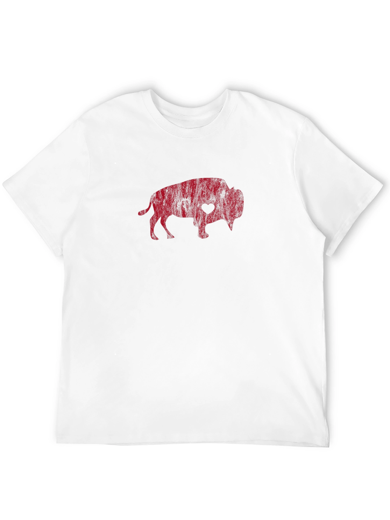 Buffalo Heart Black T-Shirt