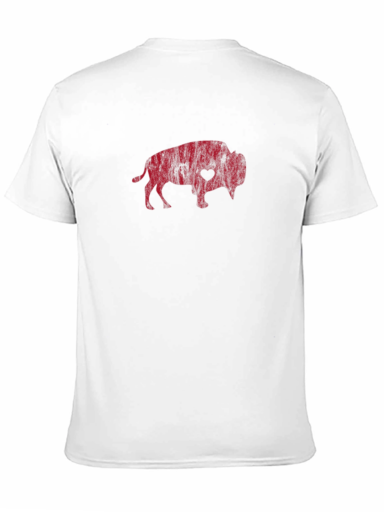 Buffalo Heart Black T-Shirt