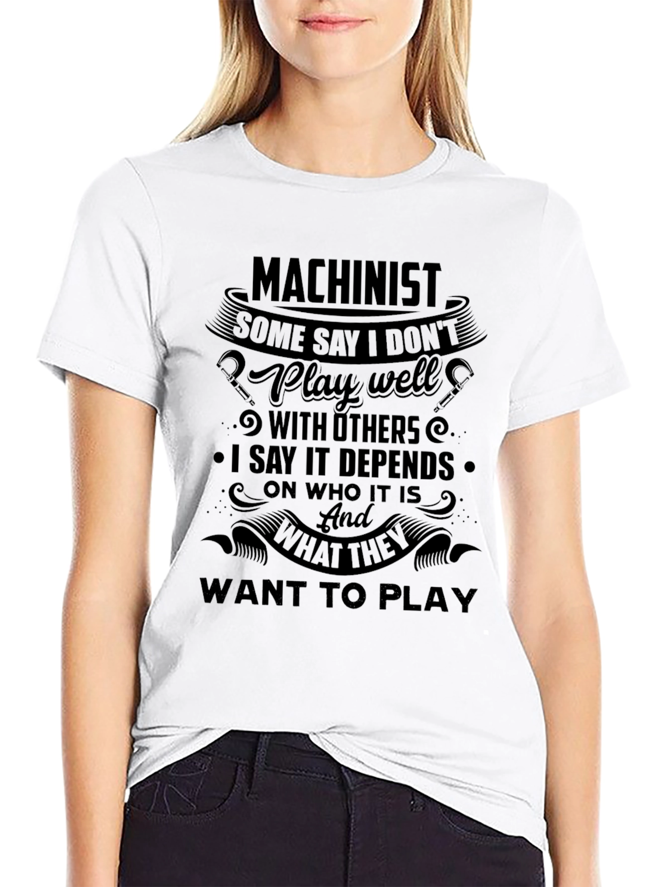 Machinist Humorous Graphic Tee
