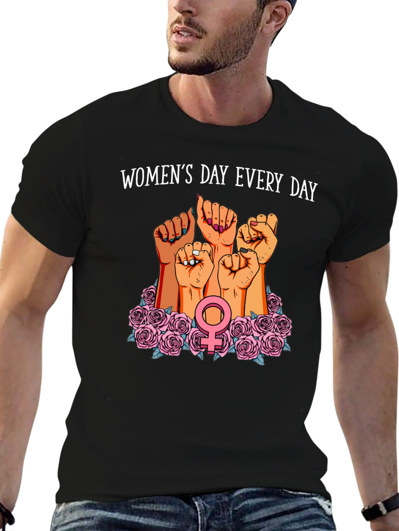 Womens Day Every Day T-Shirt - Feminist Power Tee