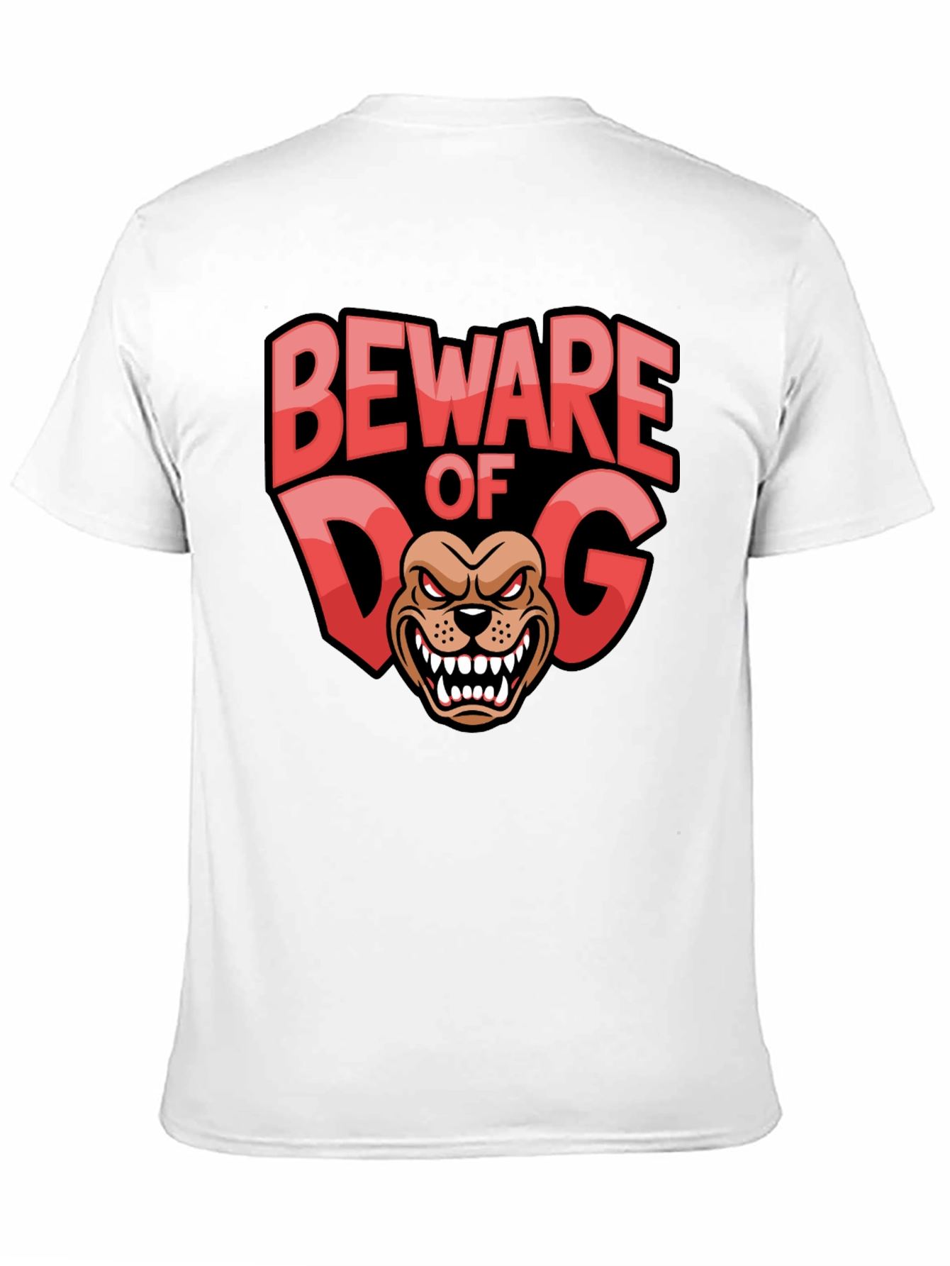 Beware of Dog Graphic T-Shirt