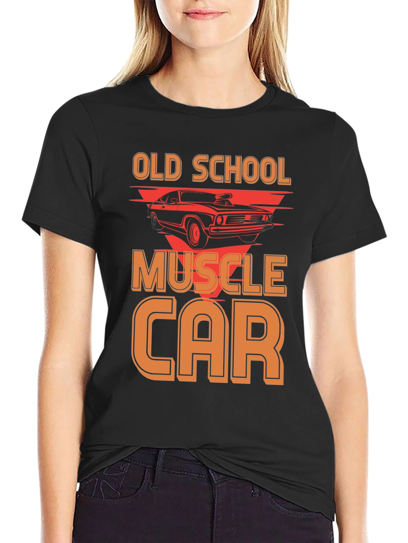 Old School Muscle Car Graphic Tee