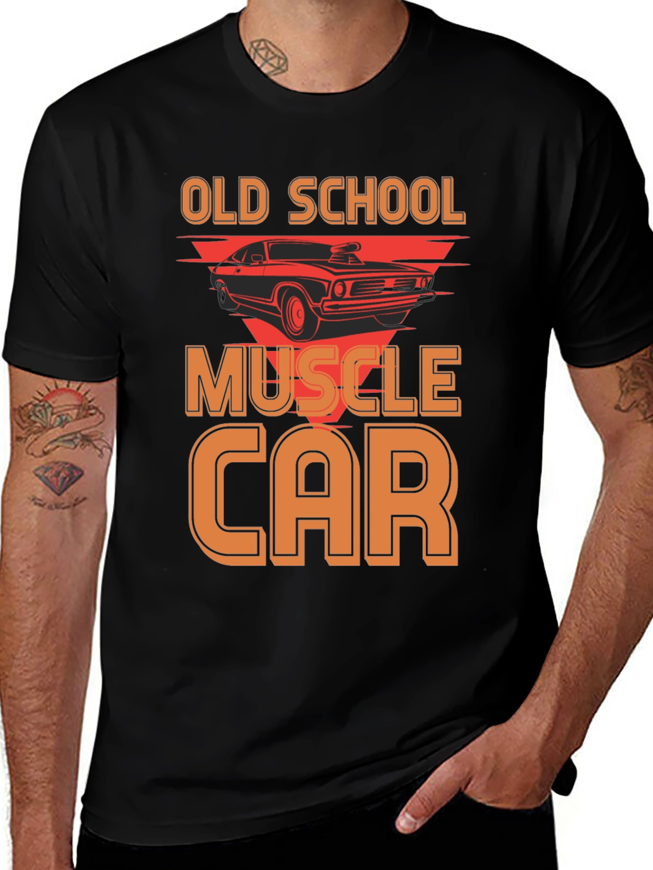 Old School Muscle Car Graphic Tee
