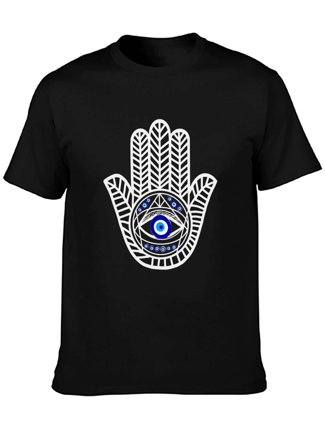 Hamsa Hand Graphic Tee - Protect Evil Eye