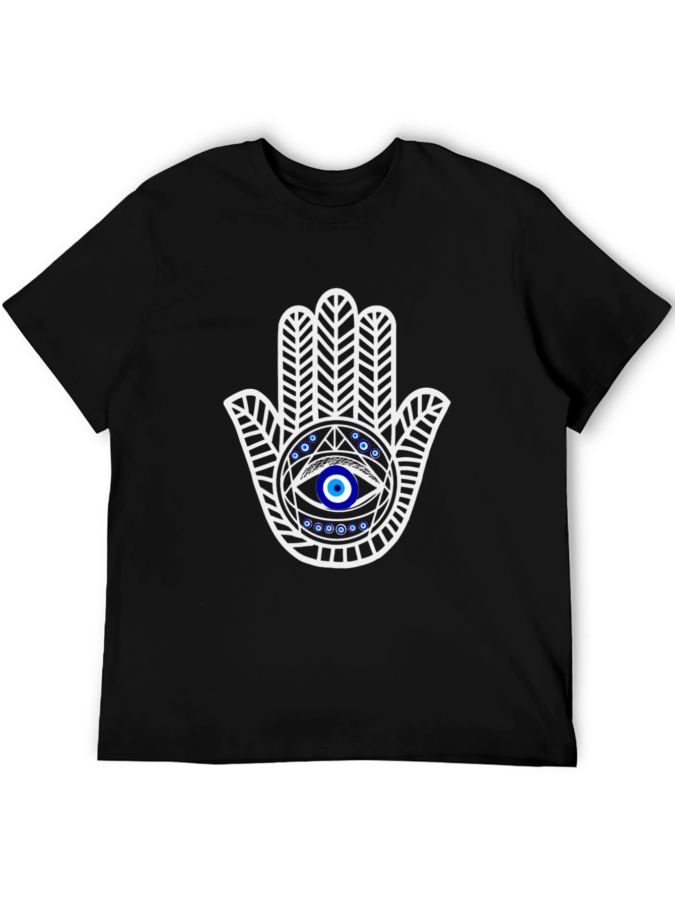 Hamsa Hand Graphic Tee - Protect Evil Eye