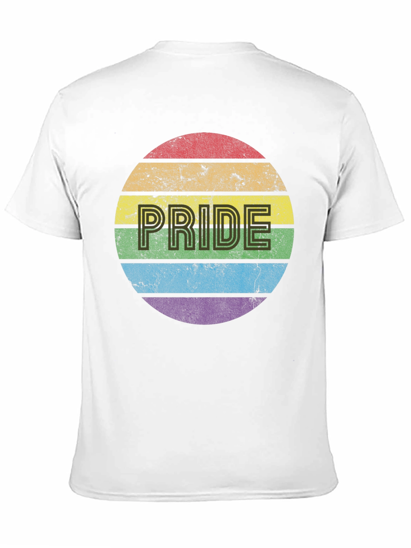 Pride Rainbow T-Shirt - Mens Graphic Tee