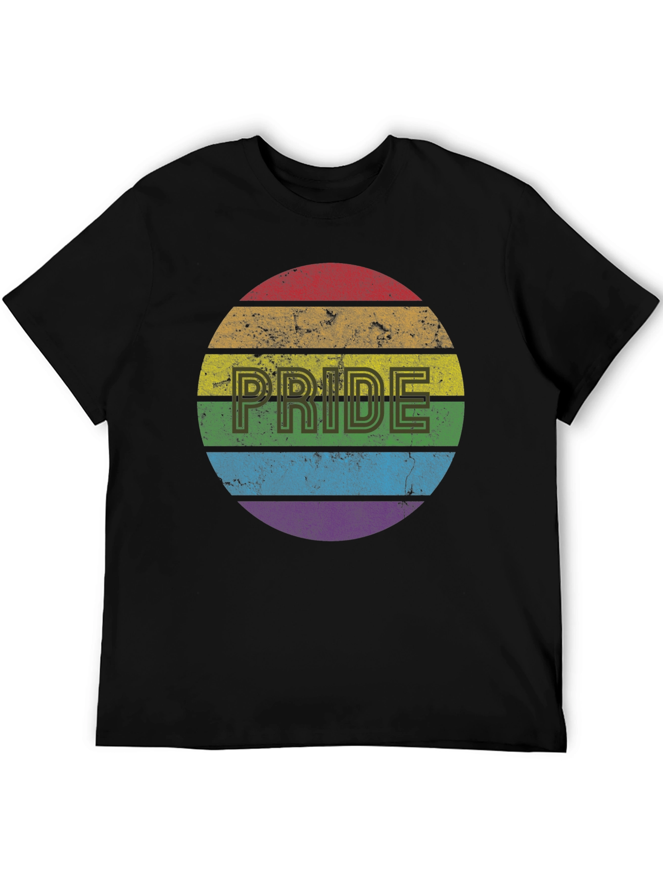 Pride Rainbow T-Shirt - Mens Graphic Tee
