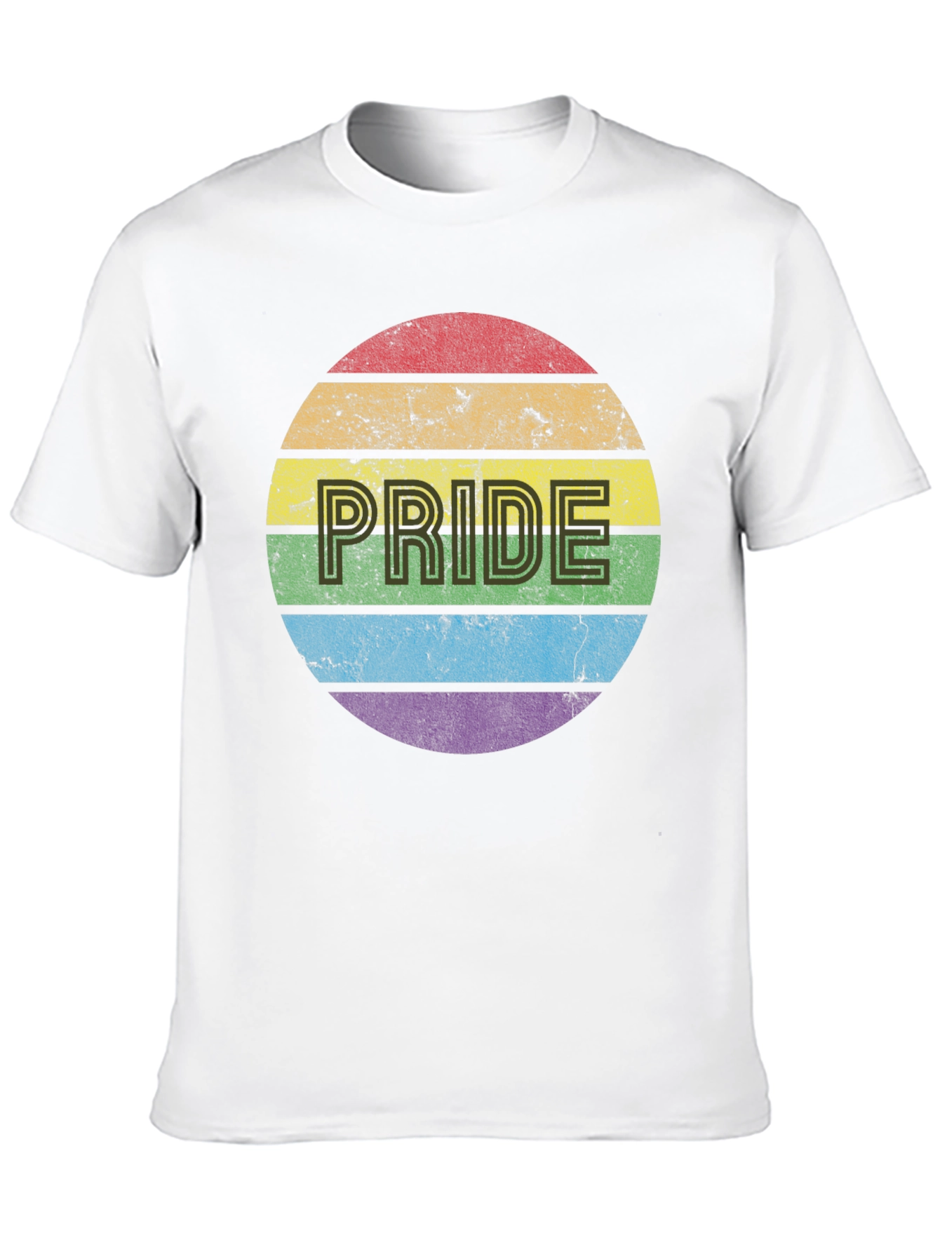 Pride Rainbow T-Shirt - Mens Graphic Tee