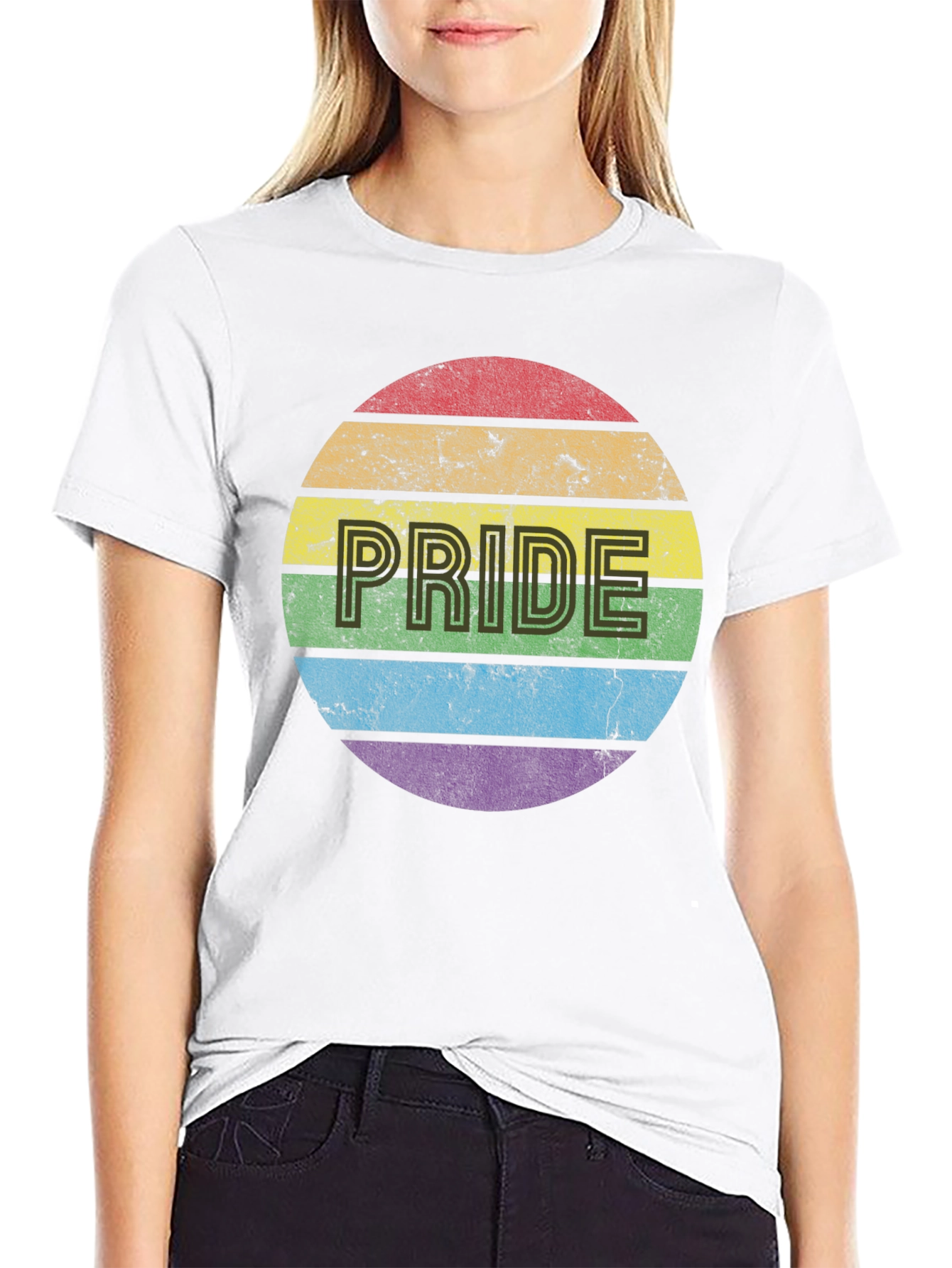 Pride Rainbow T-Shirt - Mens Graphic Tee