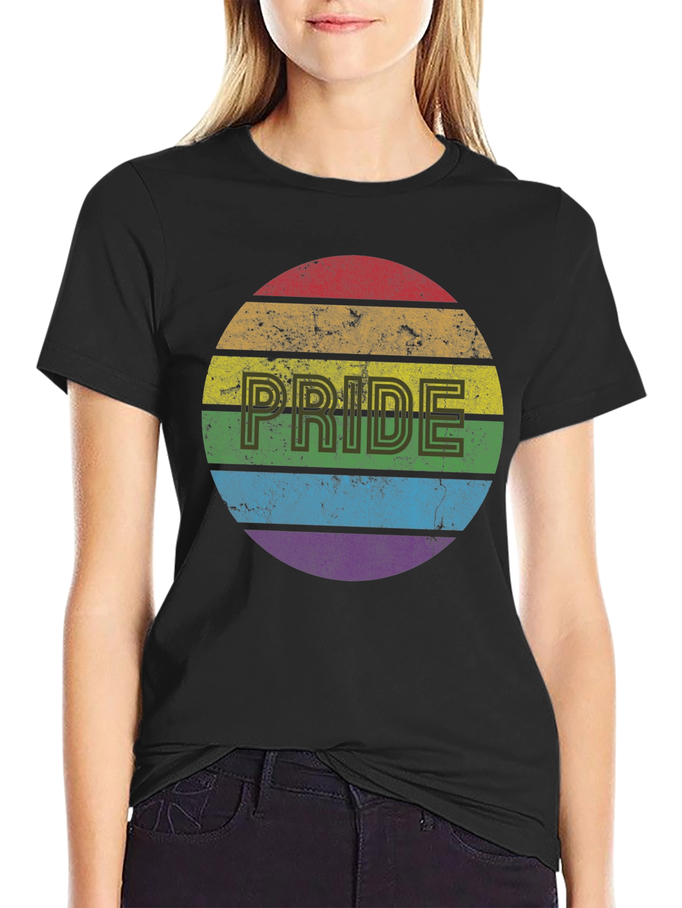 Pride Rainbow T-Shirt - Mens Graphic Tee