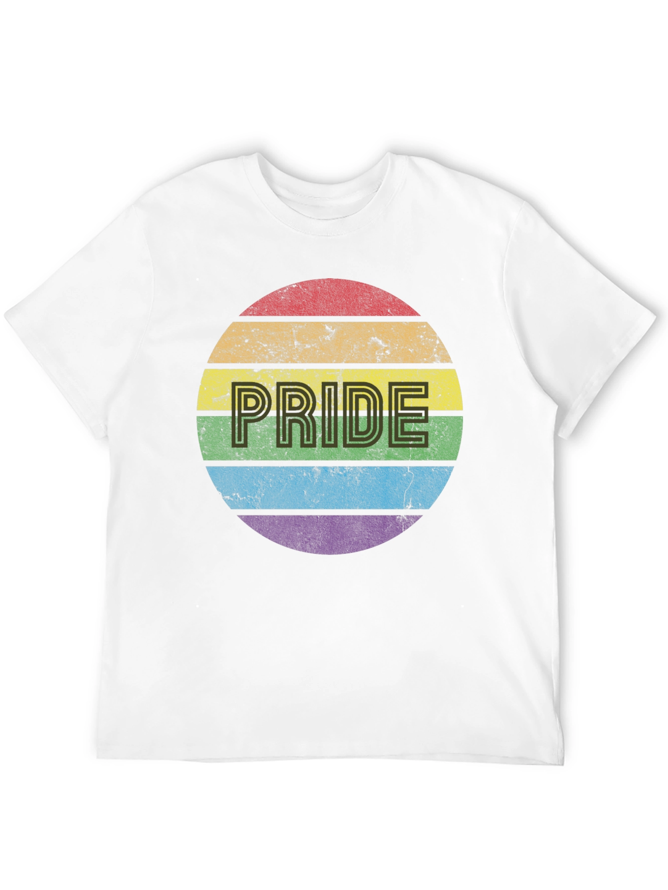 Pride Rainbow T-Shirt - Mens Graphic Tee