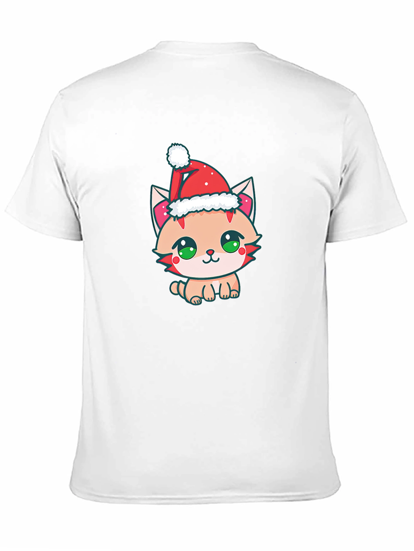 Cute Christmas Cat T-Shirt