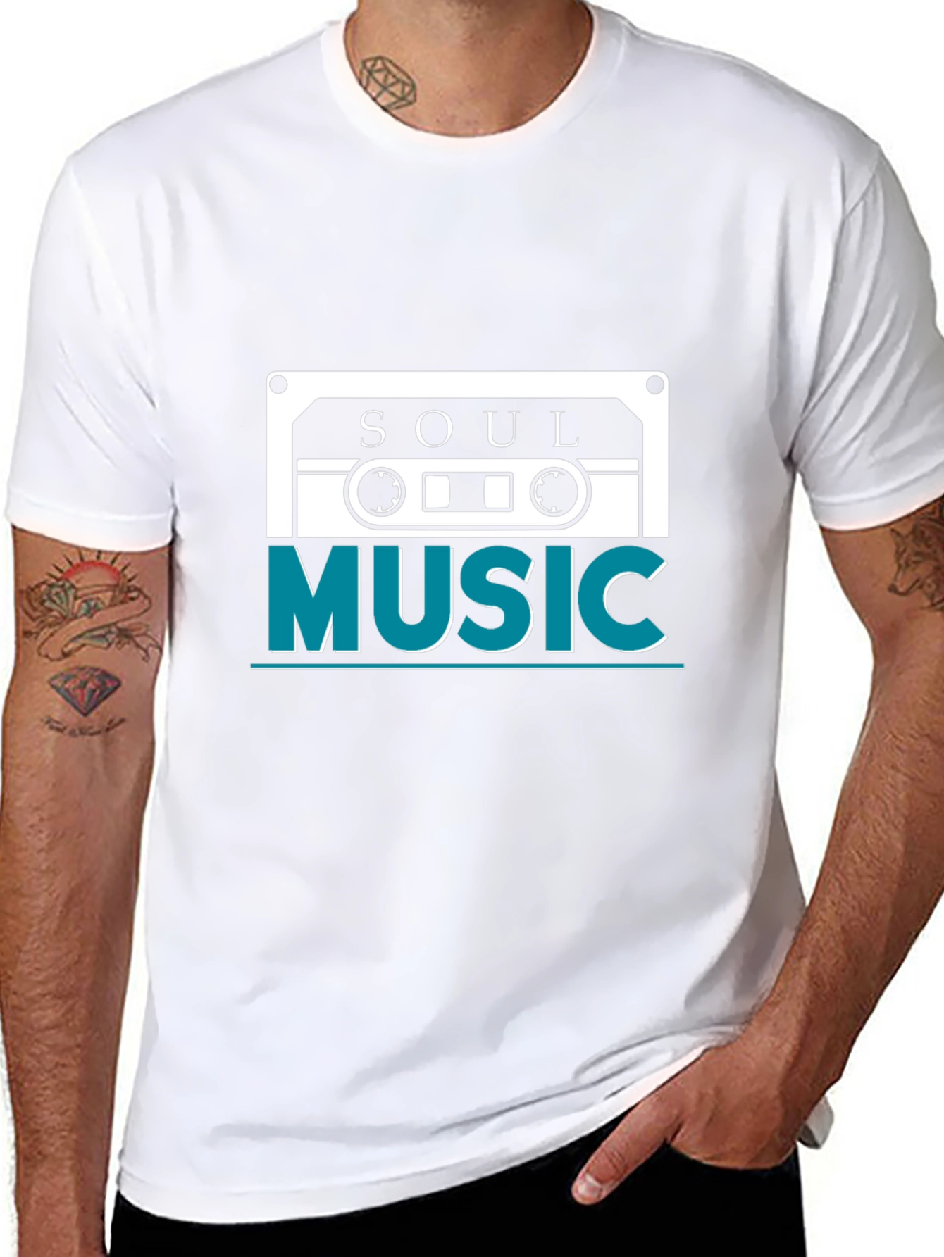 Soul Music Cassette Graphic Tee
