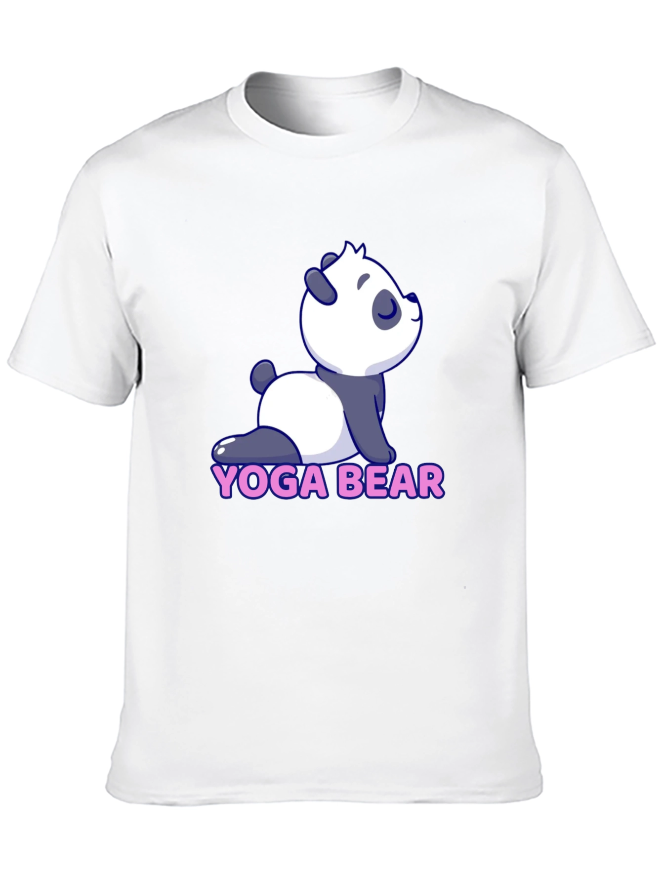 Yoga Bear Tee - Cute Panda Design