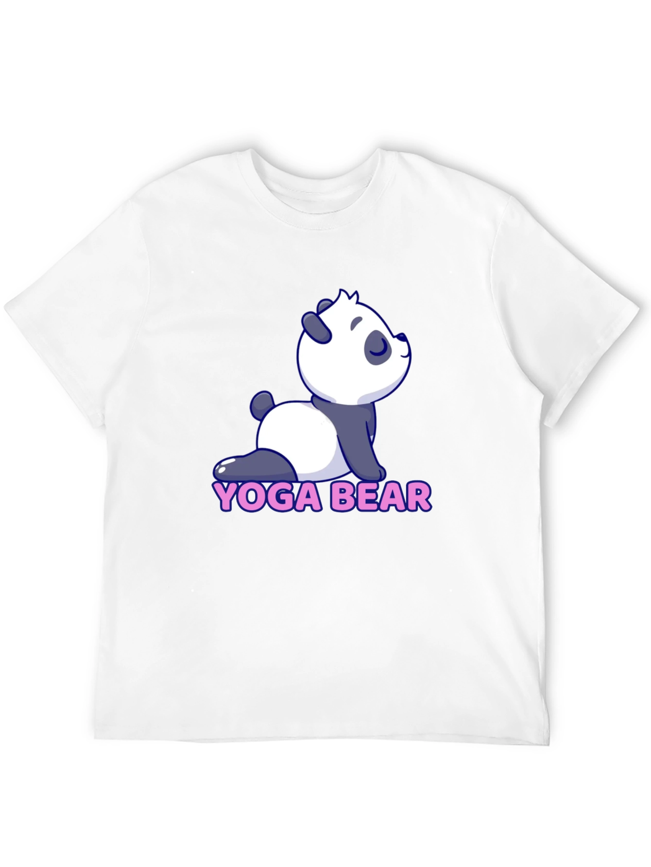 Yoga Bear Tee - Cute Panda Design