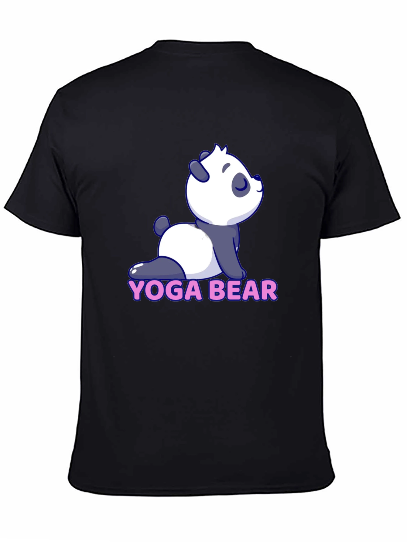 Yoga Bear Tee - Cute Panda Design