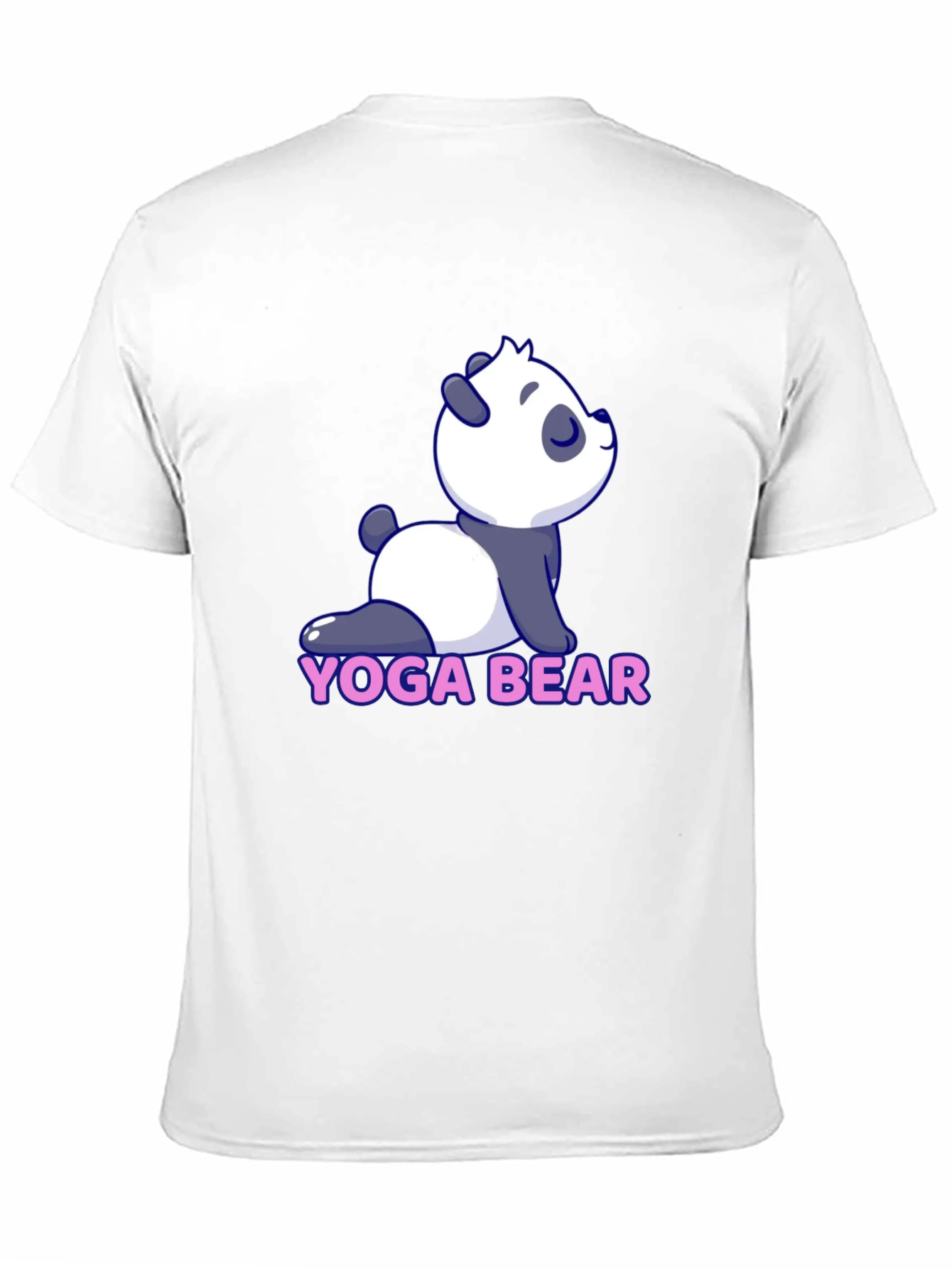 Yoga Bear Tee - Cute Panda Design