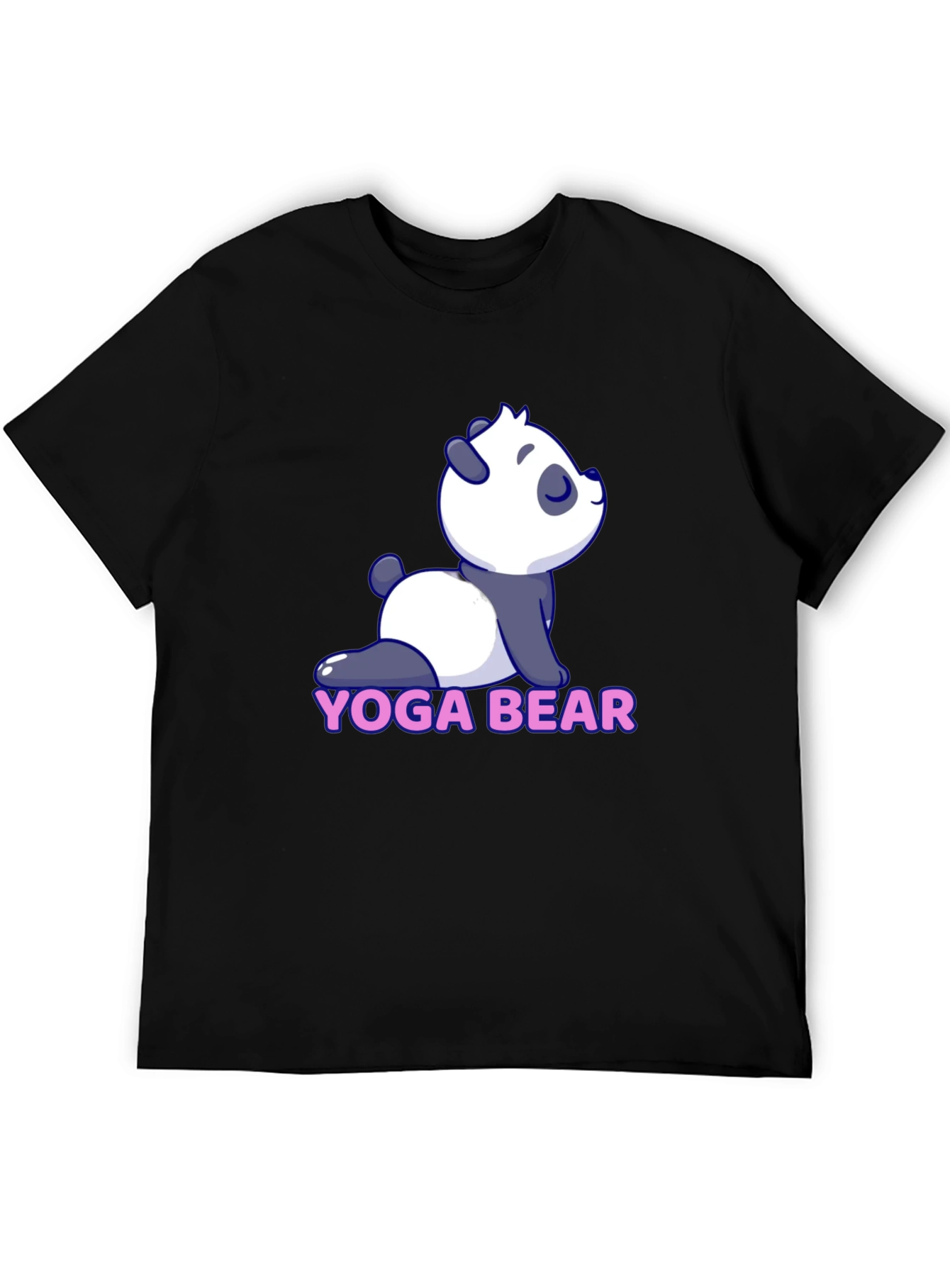 Yoga Bear Tee - Cute Panda Design