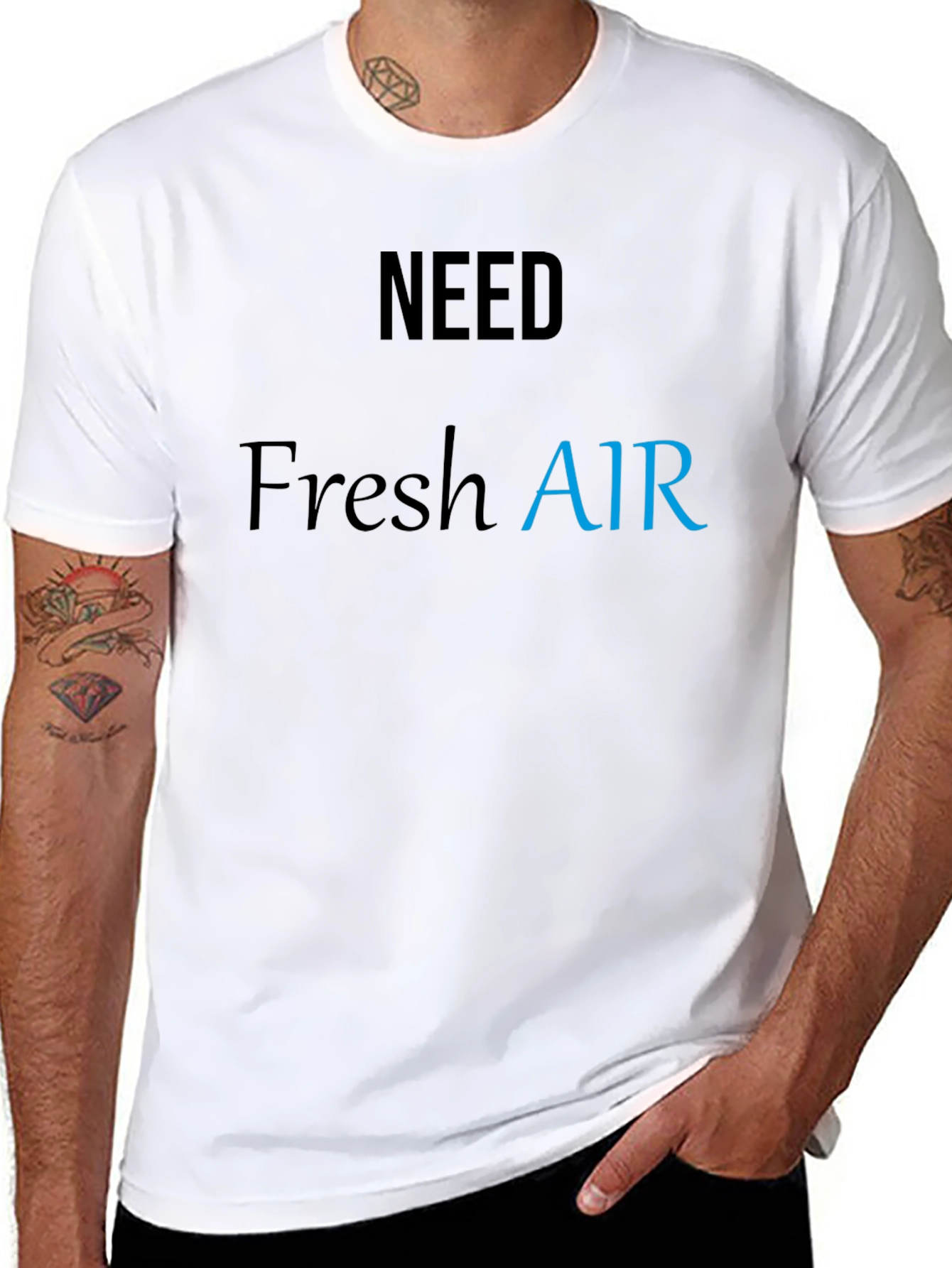 Need Fresh Air Graphic T-Shirt