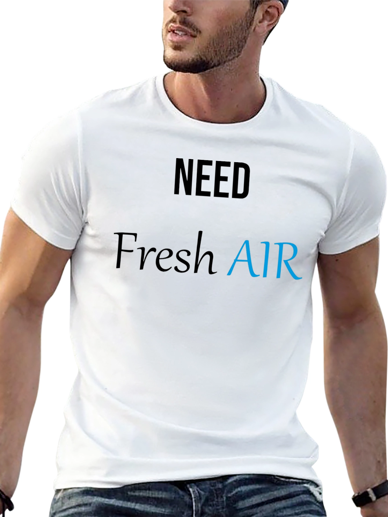 Need Fresh Air Graphic T-Shirt