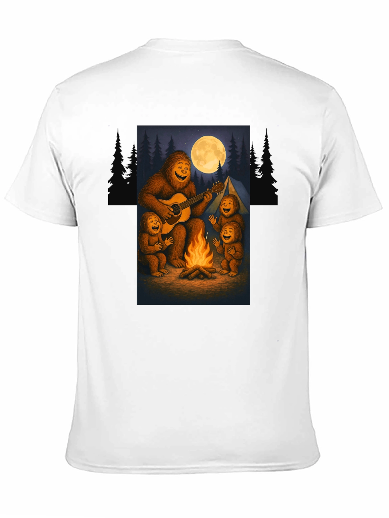 Sasquatch Campfire T-Shirt