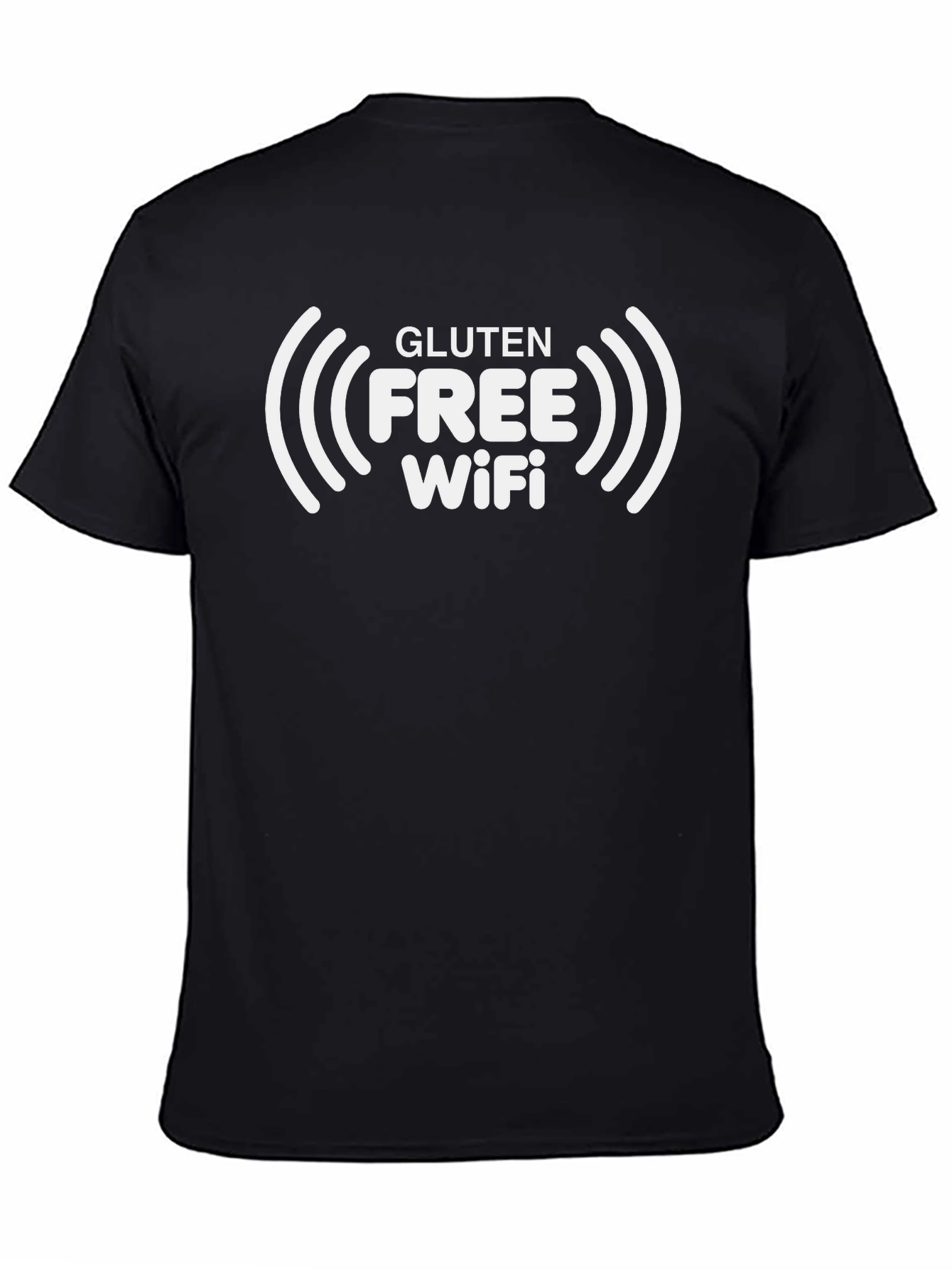 Gluten Free WiFi T-Shirt - Funny Slogan Tee