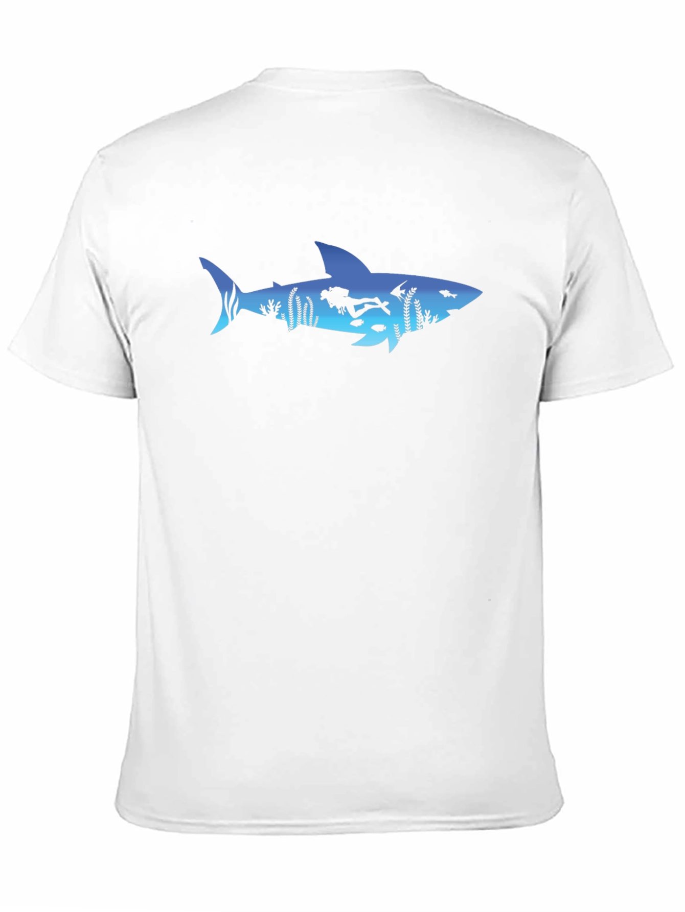 Shark Diver Graphic Tee