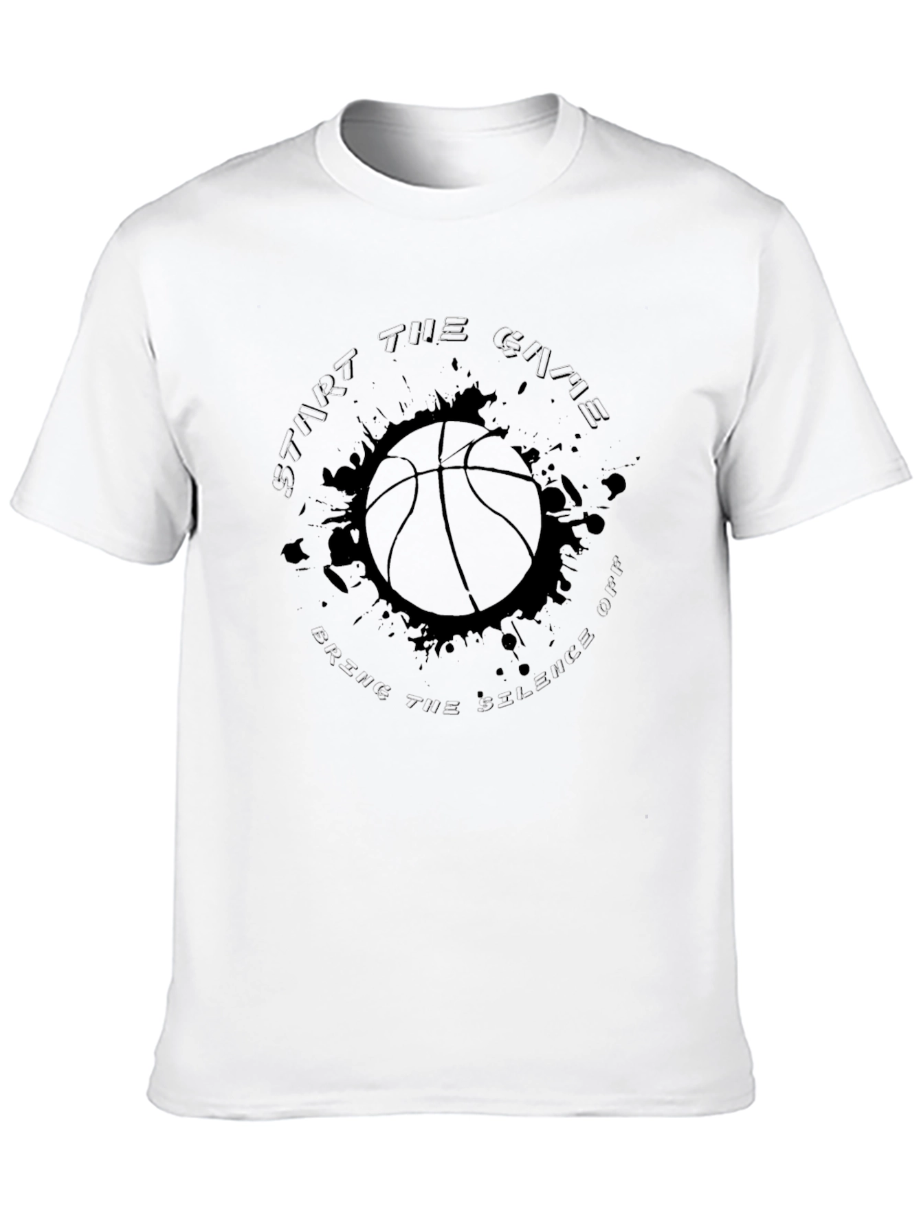 Basketball Graphic Tee - Start the Game Design