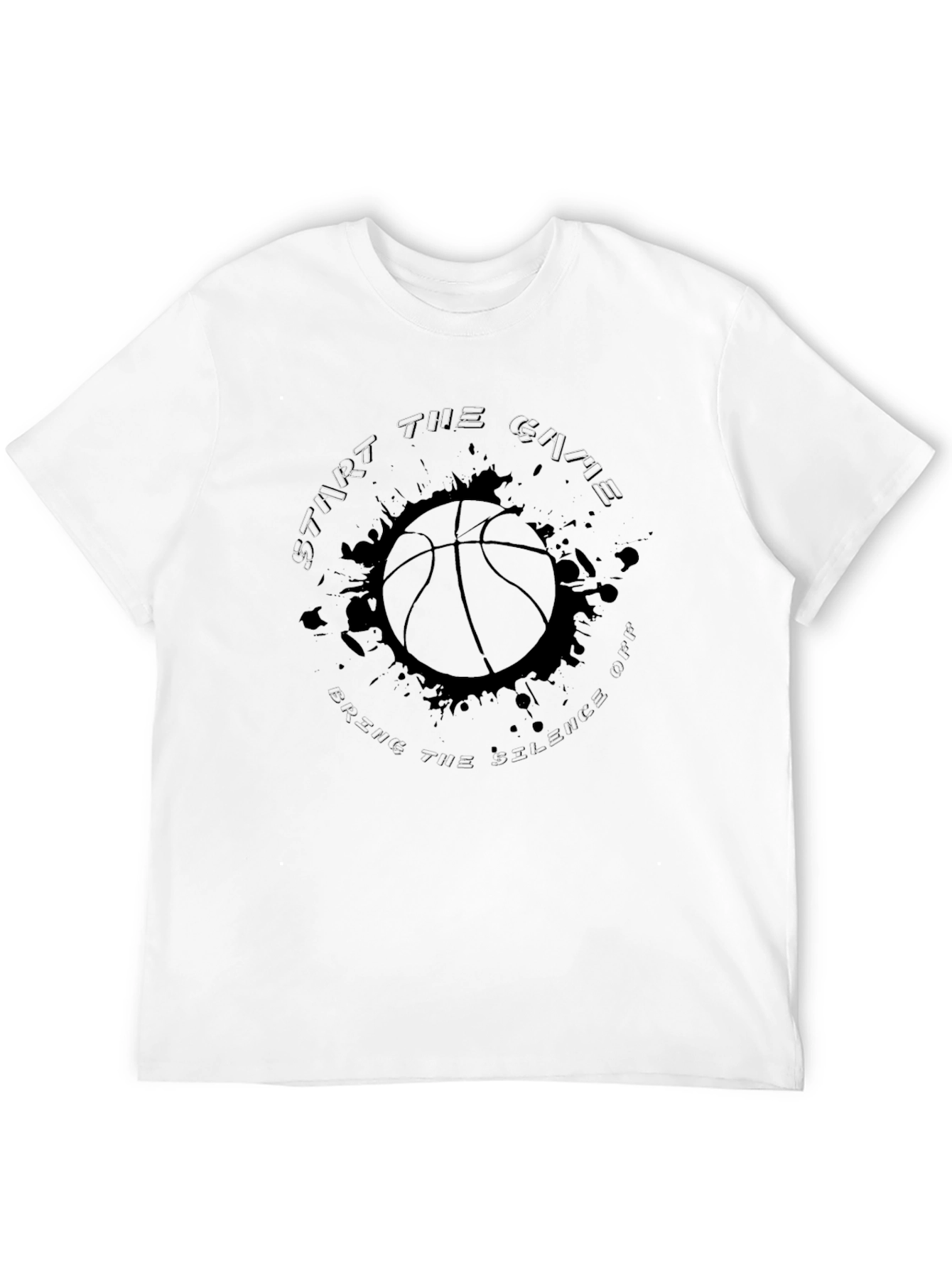 Basketball Graphic Tee - Start the Game Design