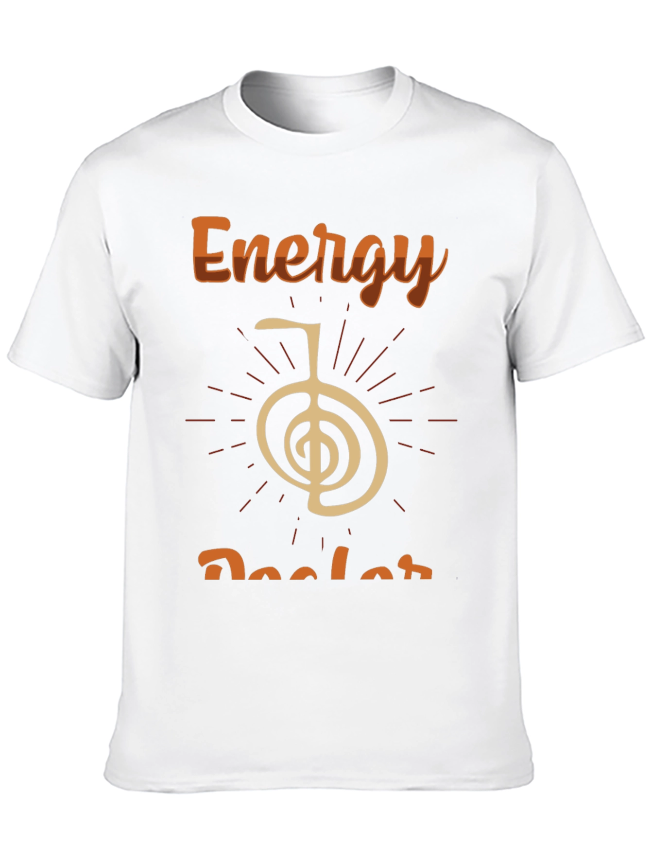 Energy Healer Black Graphic Tee