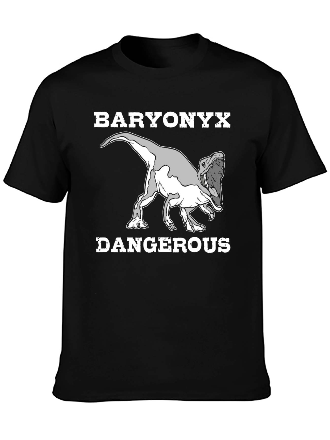 Baryonyx Dangerous Dinosaur Graphic Tee
