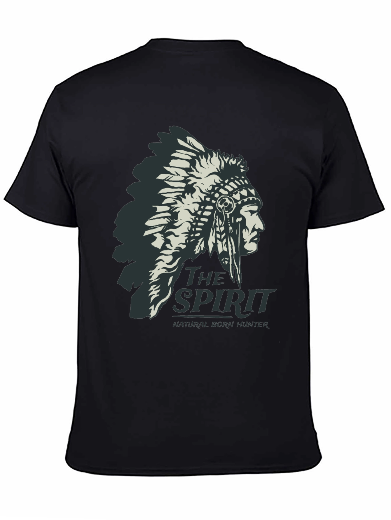 The Spirit Tee - Native American Headdress Graphic T-Shirt