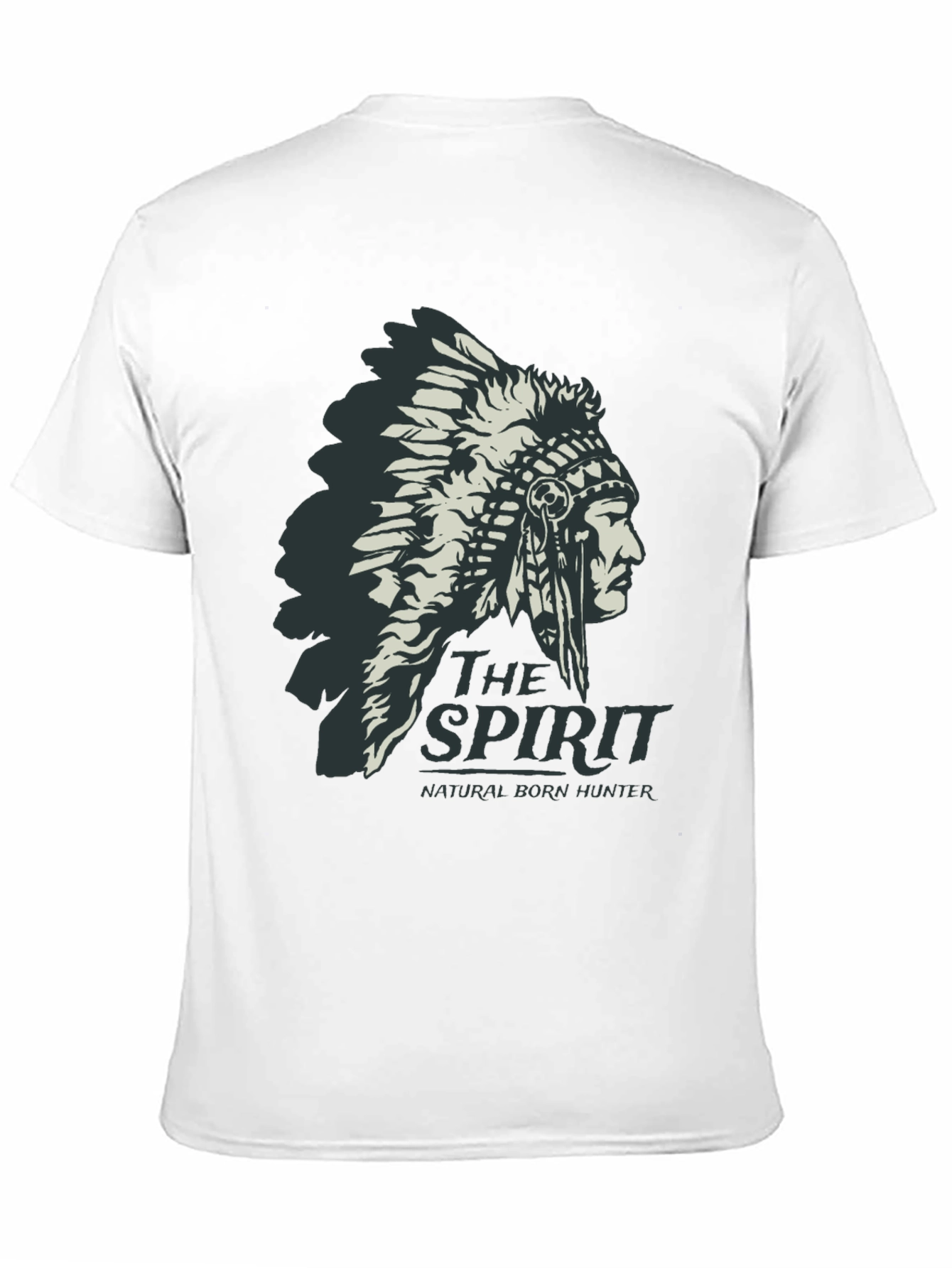 The Spirit Tee - Native American Headdress Graphic T-Shirt