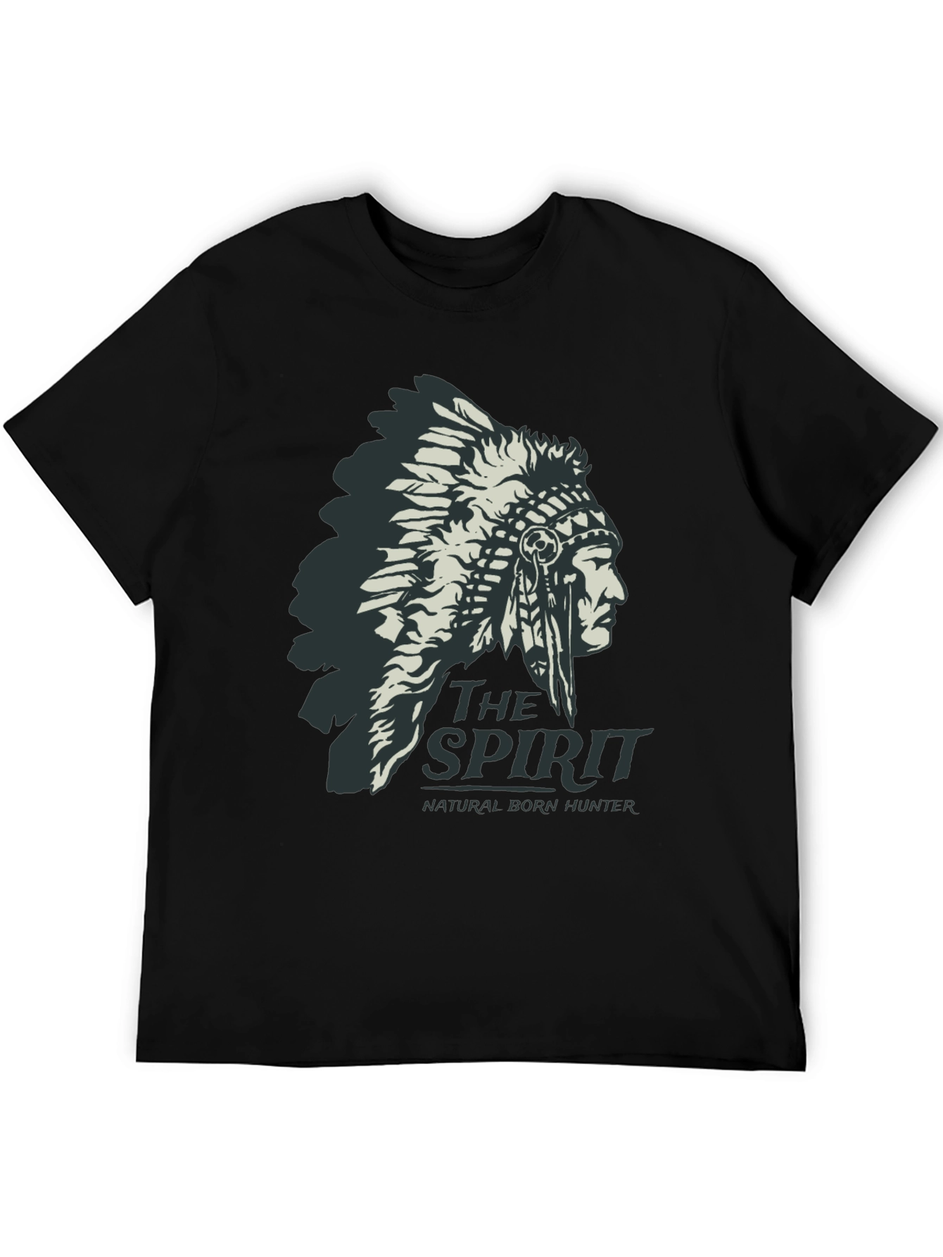 The Spirit Tee - Native American Headdress Graphic T-Shirt