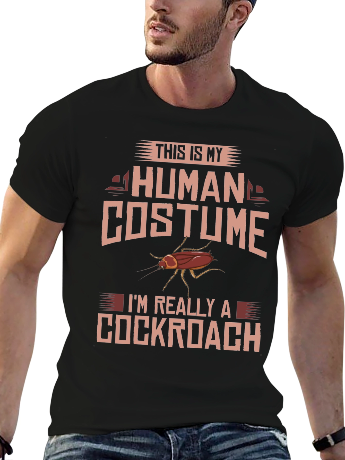 Human Costume Cockroach T-Shirt
