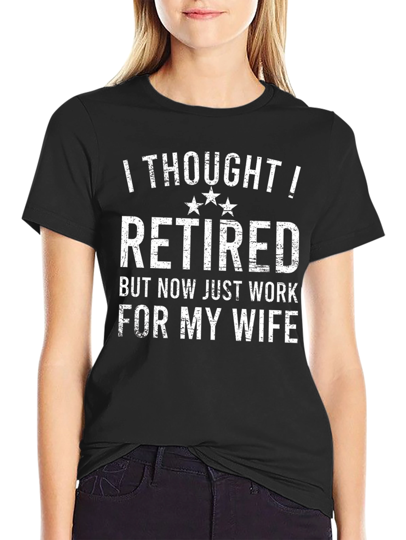 Retired? Mens Funny Graphic T-Shirt